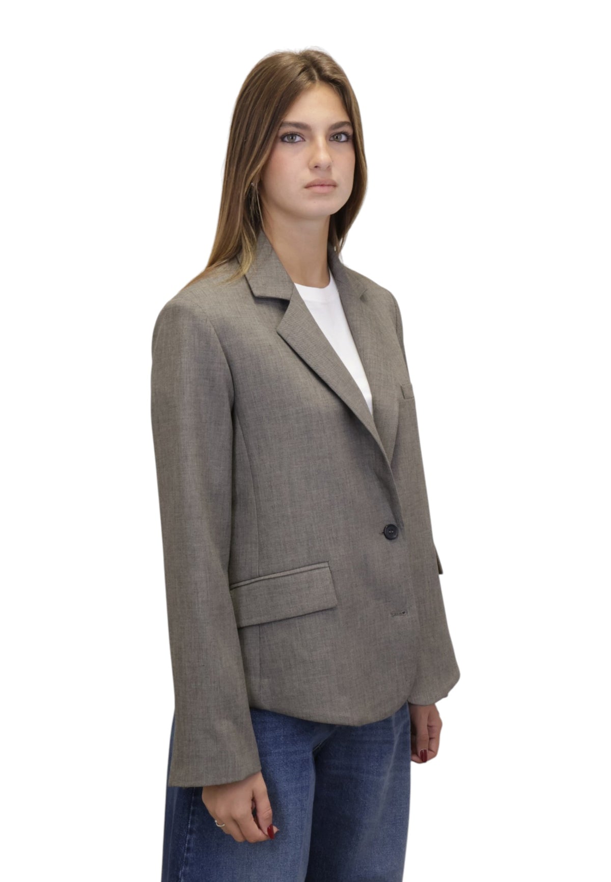BLAZER MONOPETTO Grigio Meimei J