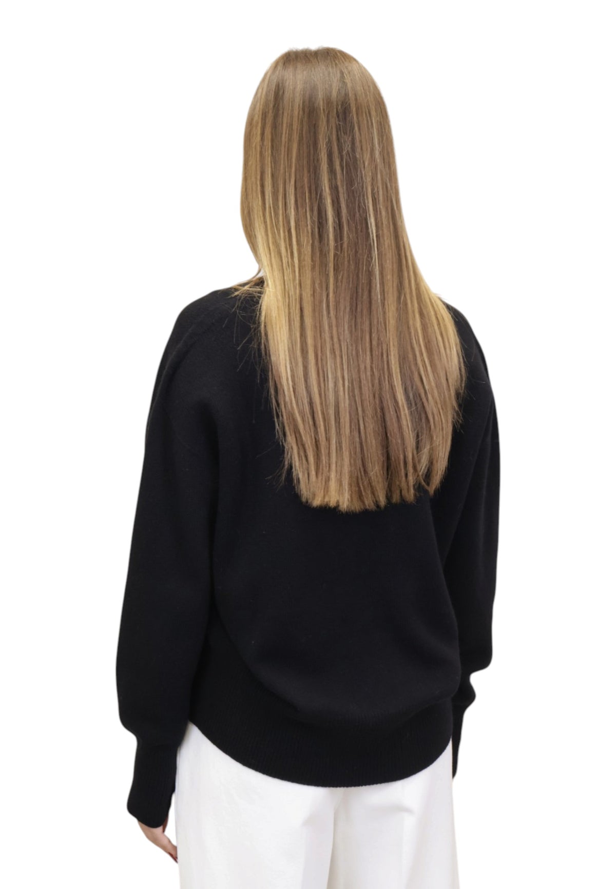 MAGLIE A V Nero Liviana Conti