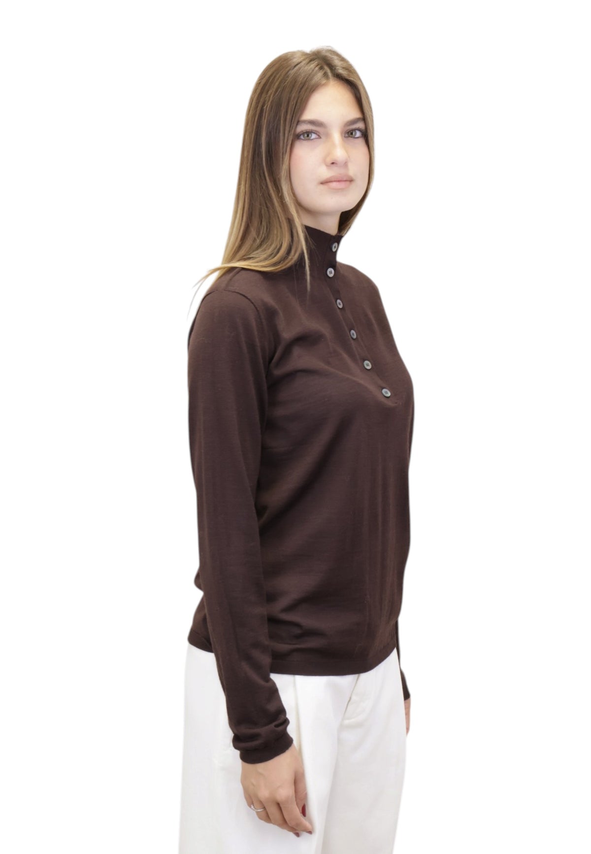 MAGLIE A LUPETTO Marrone Liviana Conti