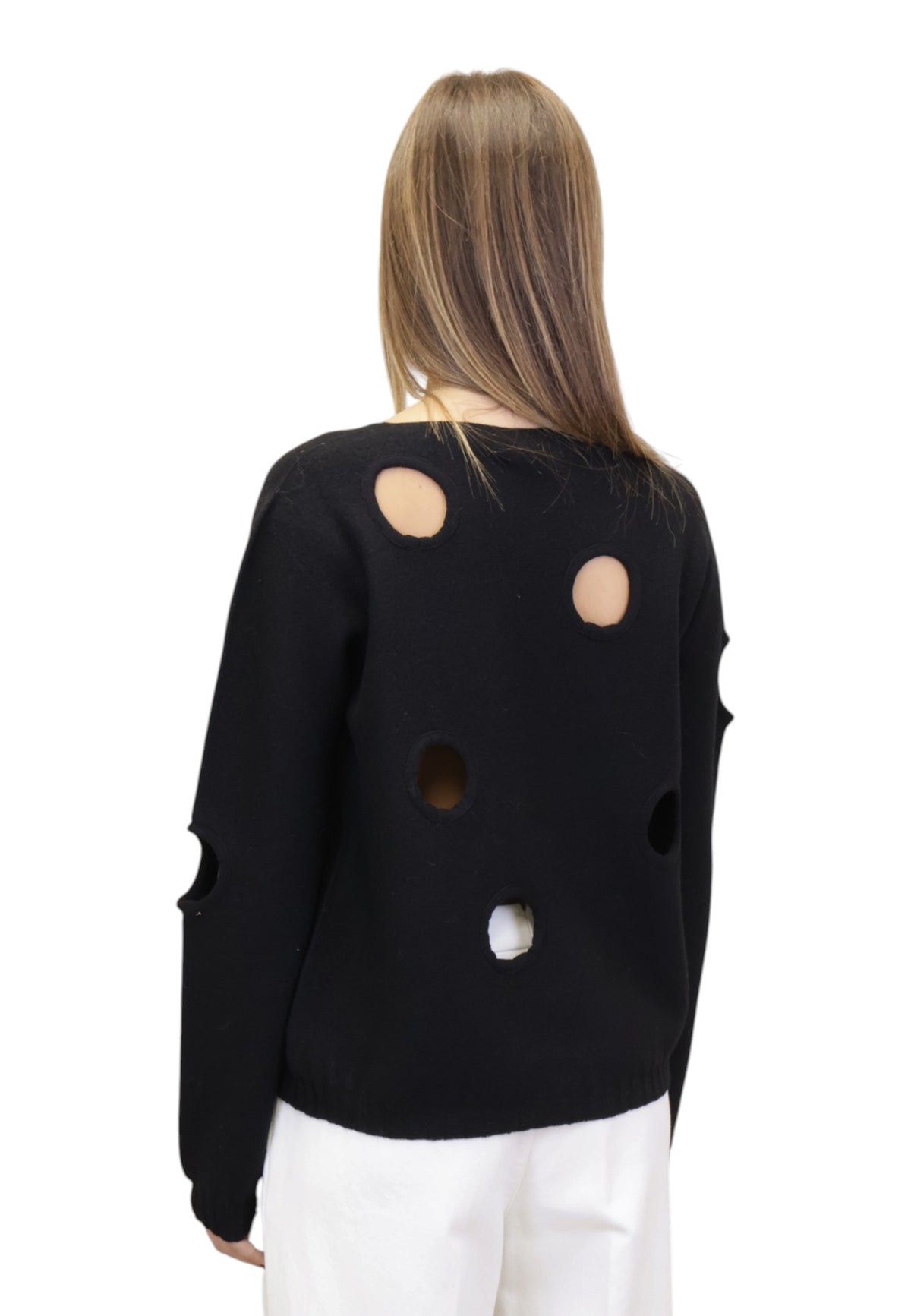 MAGLIE A GIROCOLLO Nero Liviana Conti
