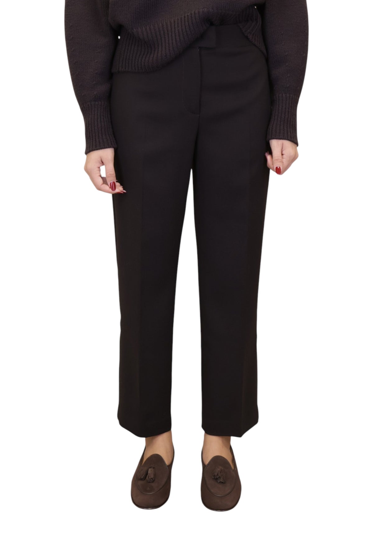 PANTALONI Marrone Liviana Conti