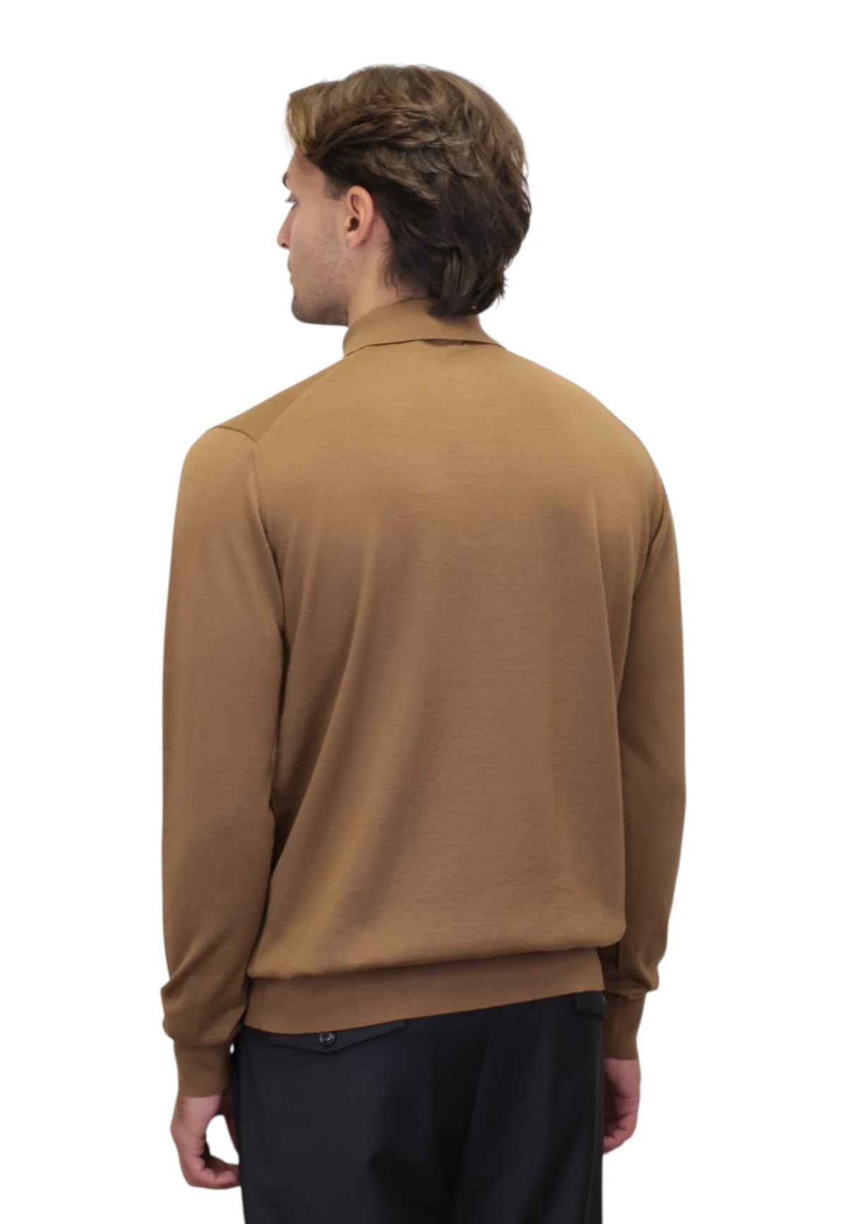 POLO A MANICA LUNGA Beige Jean Paul