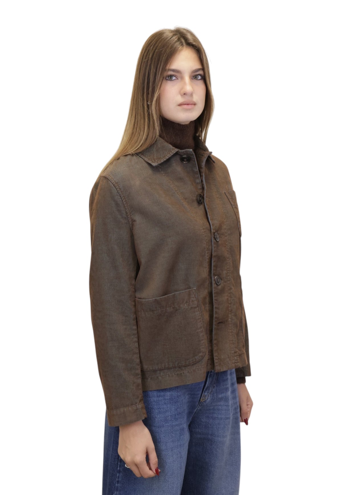 OVERSHIRT Marrone Circolo 1901