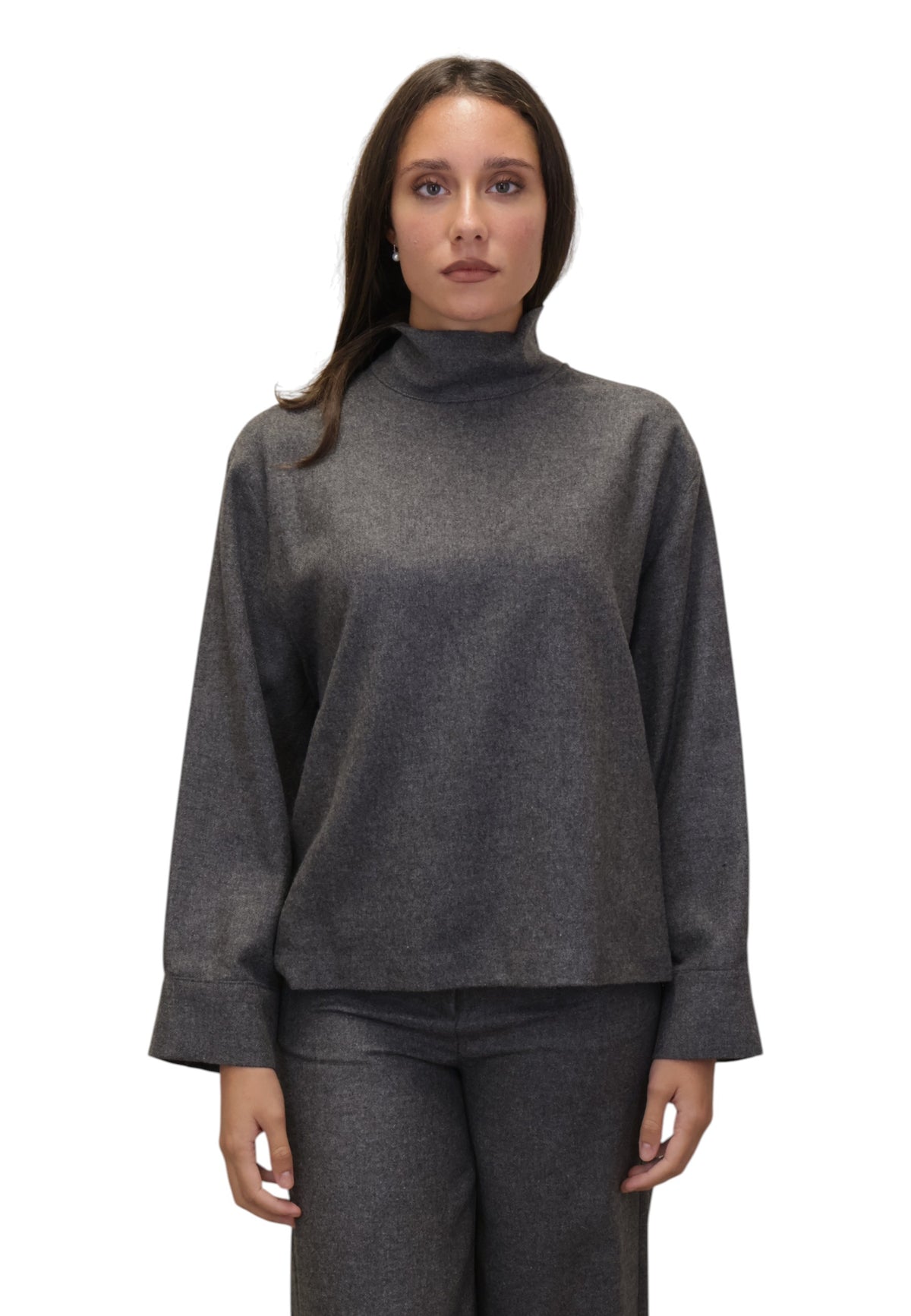 MAGLIE A LUPETTO Grigio Solotre