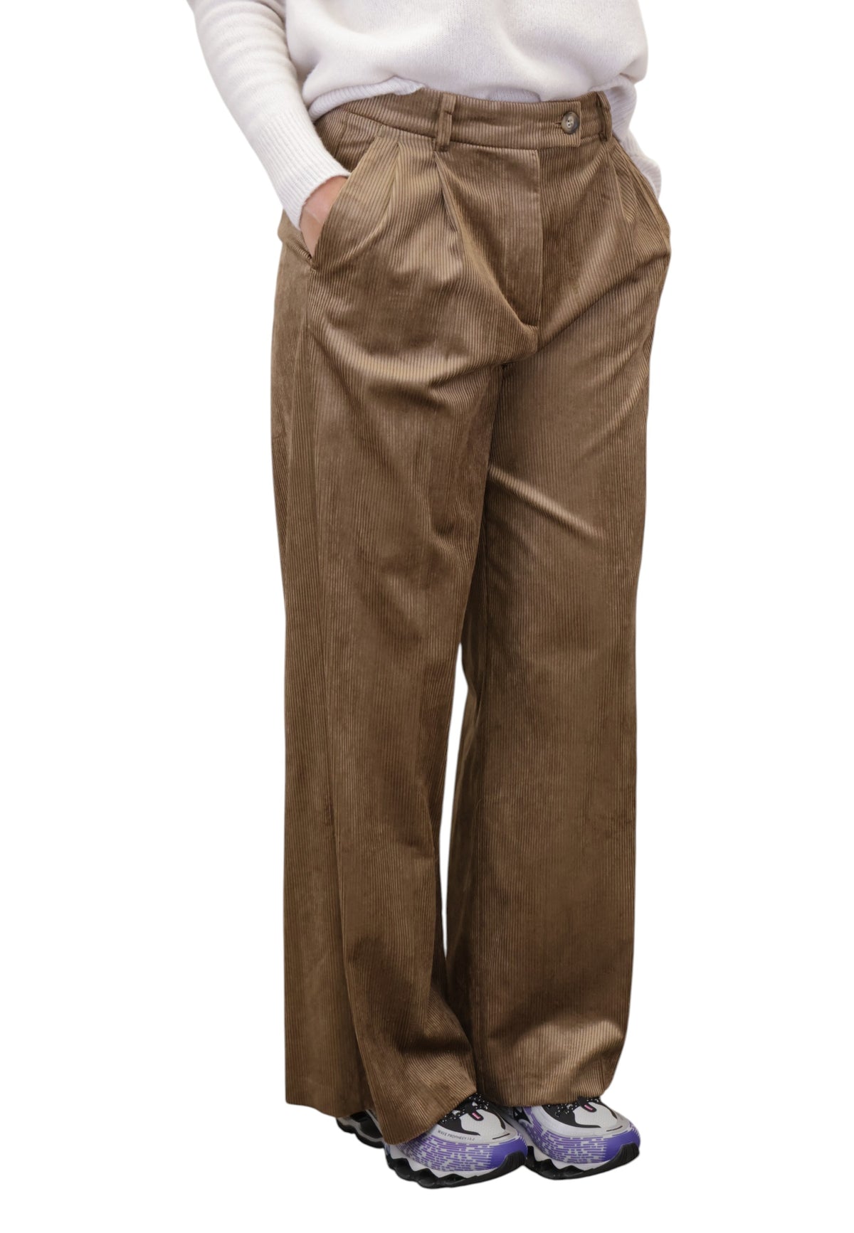PANTALONI Marrone Solotre