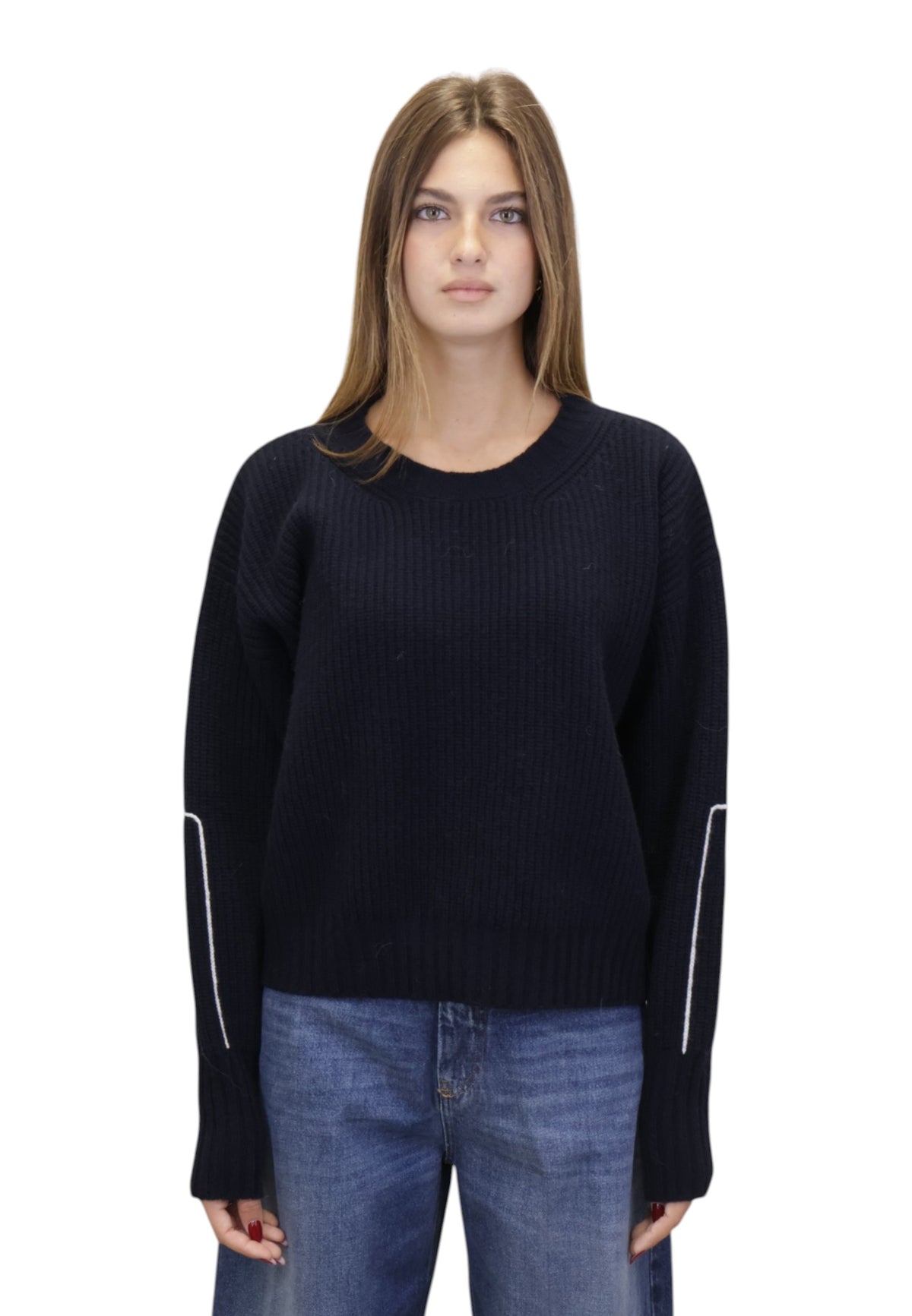 MAGLIE A GIROCOLLO Blu Roberto Collina