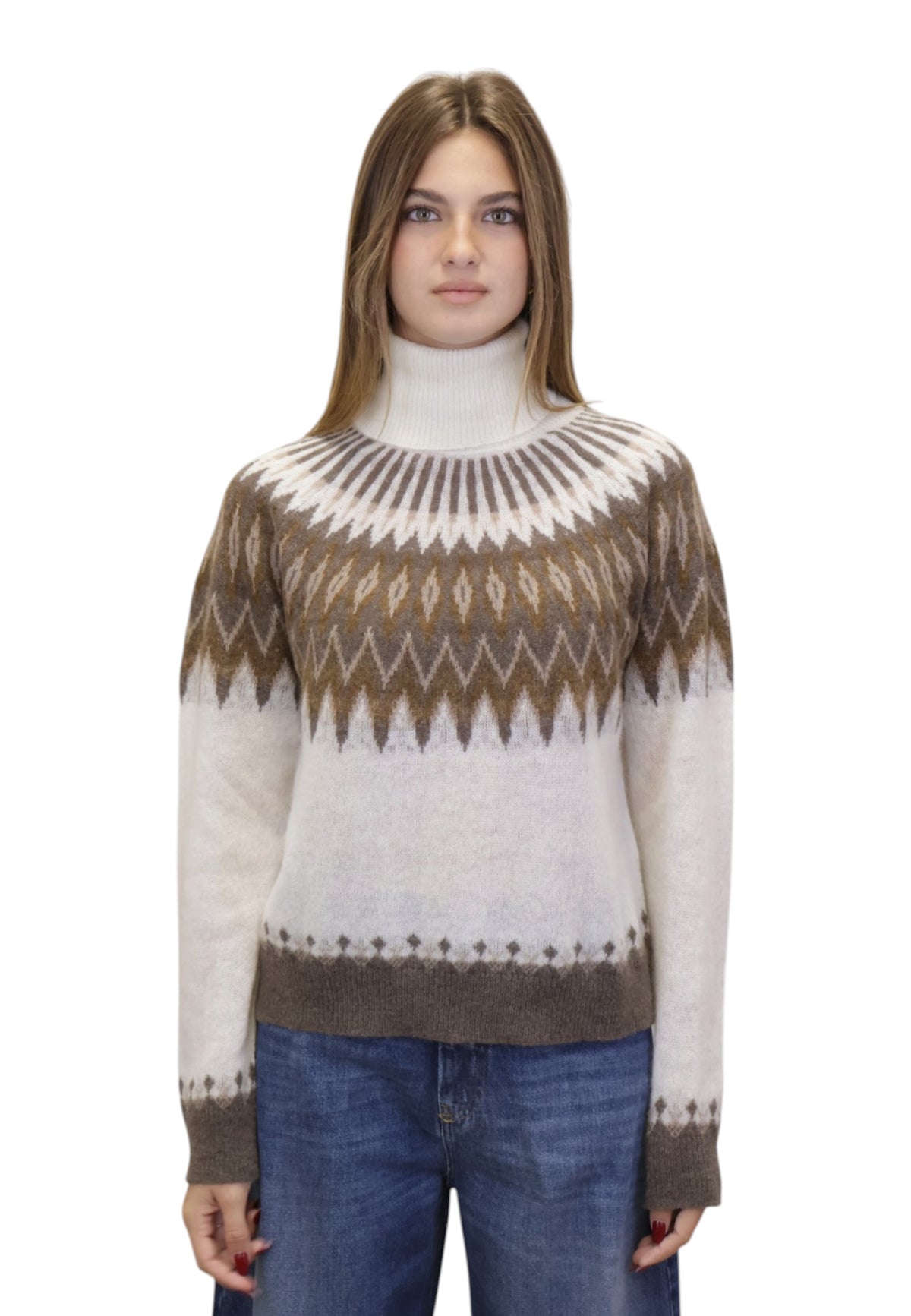 MAGLIE A DOLCEVITA Marrone Roberto Collina