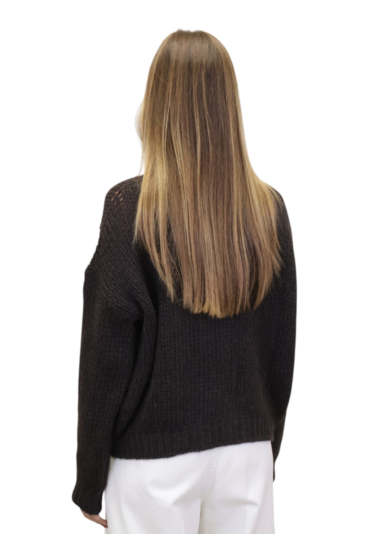 CARDIGAN Marrone Roberto Collina