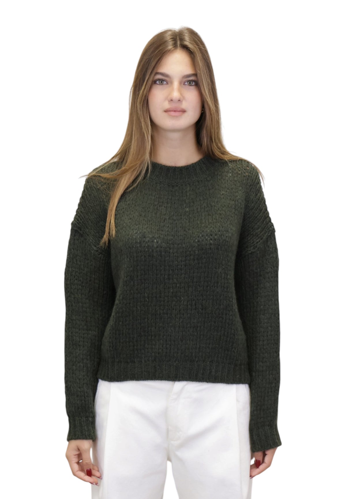 MAGLIE A GIROCOLLO Verde Roberto Collina