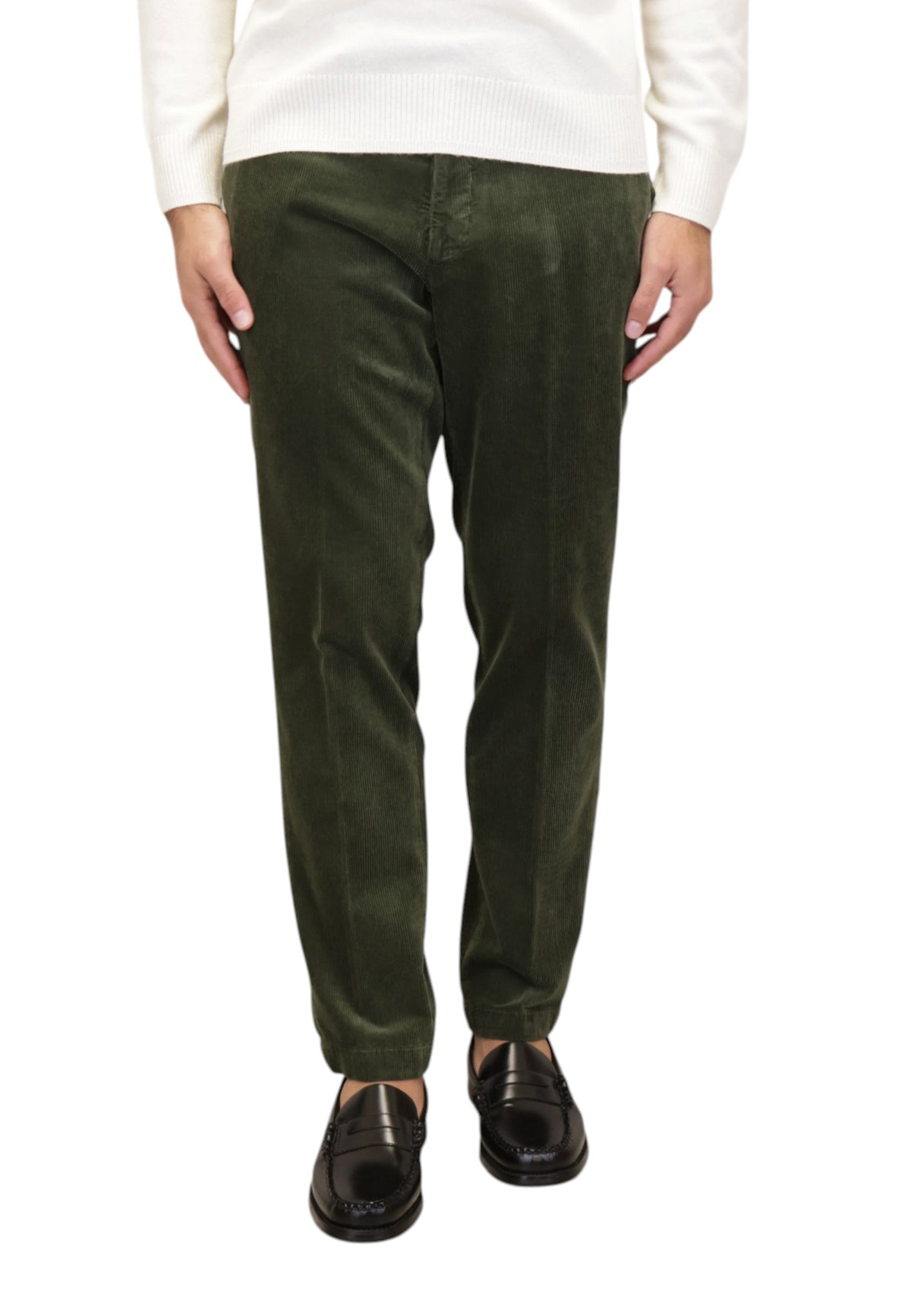 PANTALONI Verde Michele Carbone
