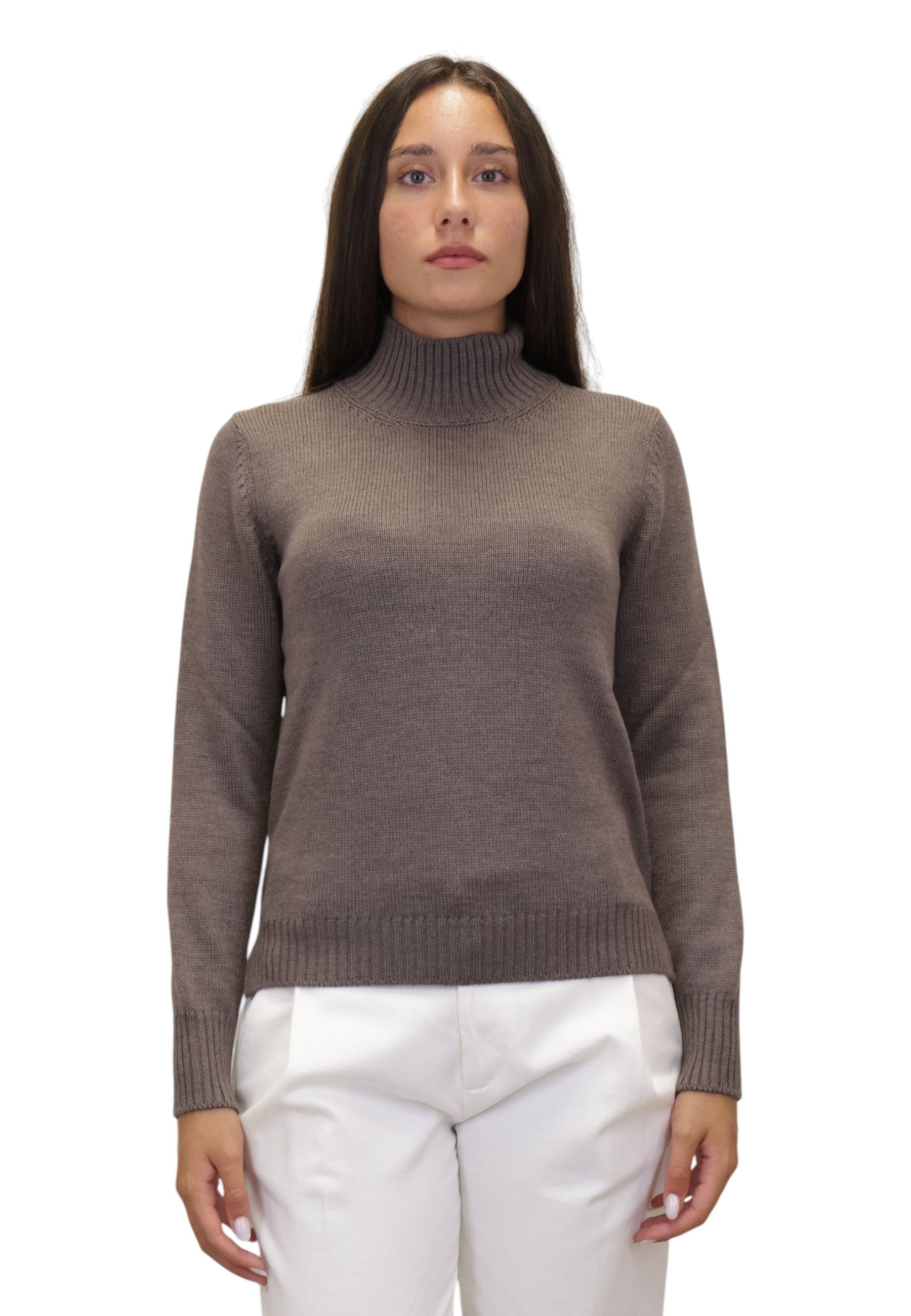 MAGLIE A LUPETTO Marrone Gran Sasso