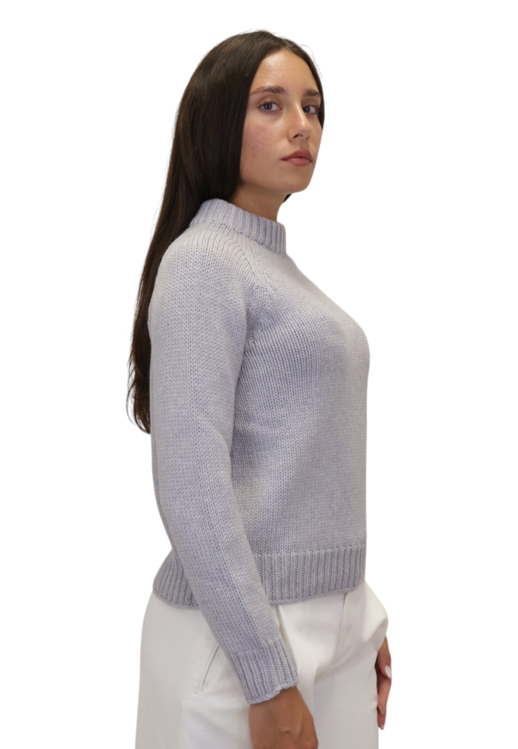 MAGLIE A GIROCOLLO Grigio Gran Sasso