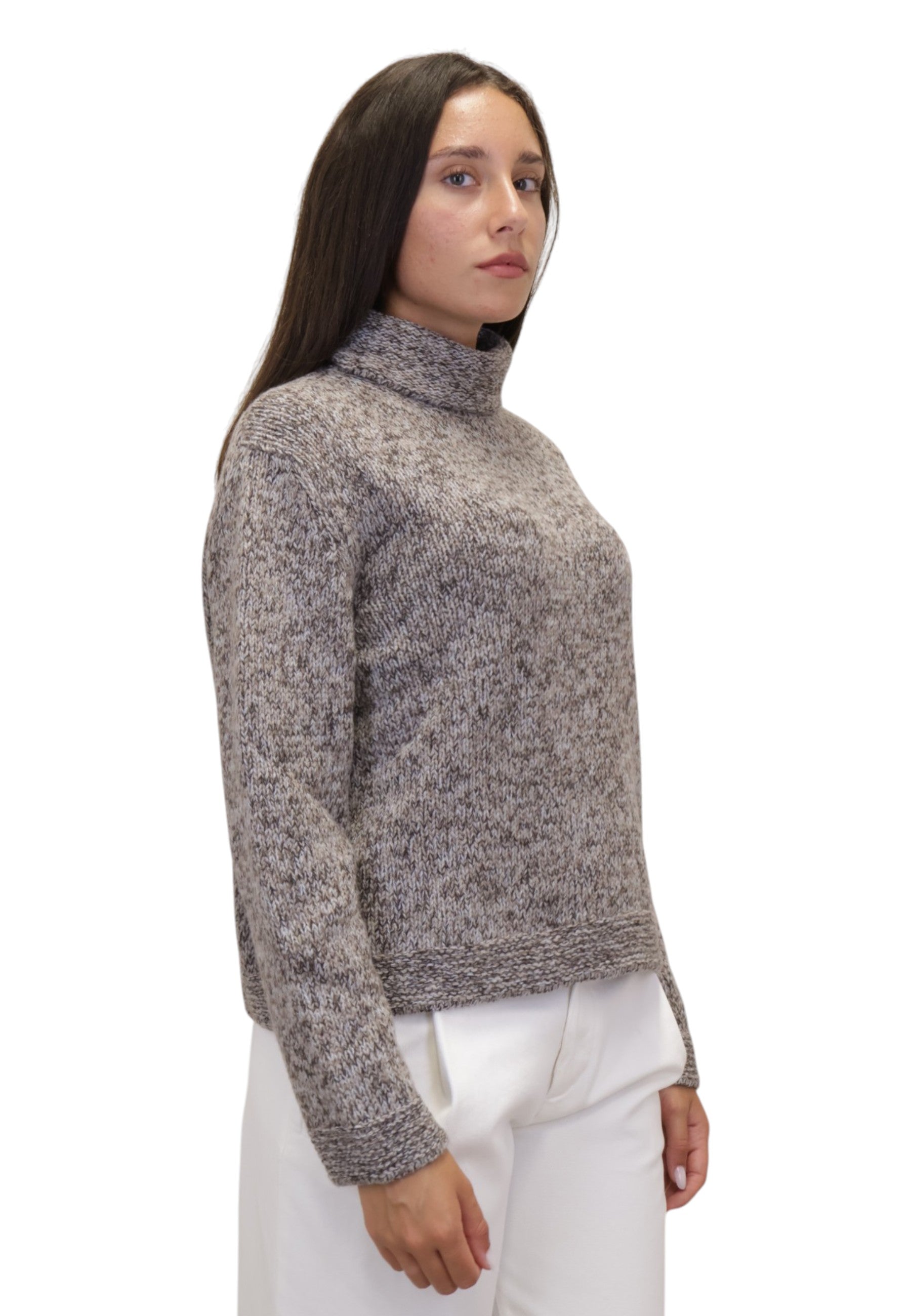 MAGLIE A LUPETTO Marrone Gran Sasso