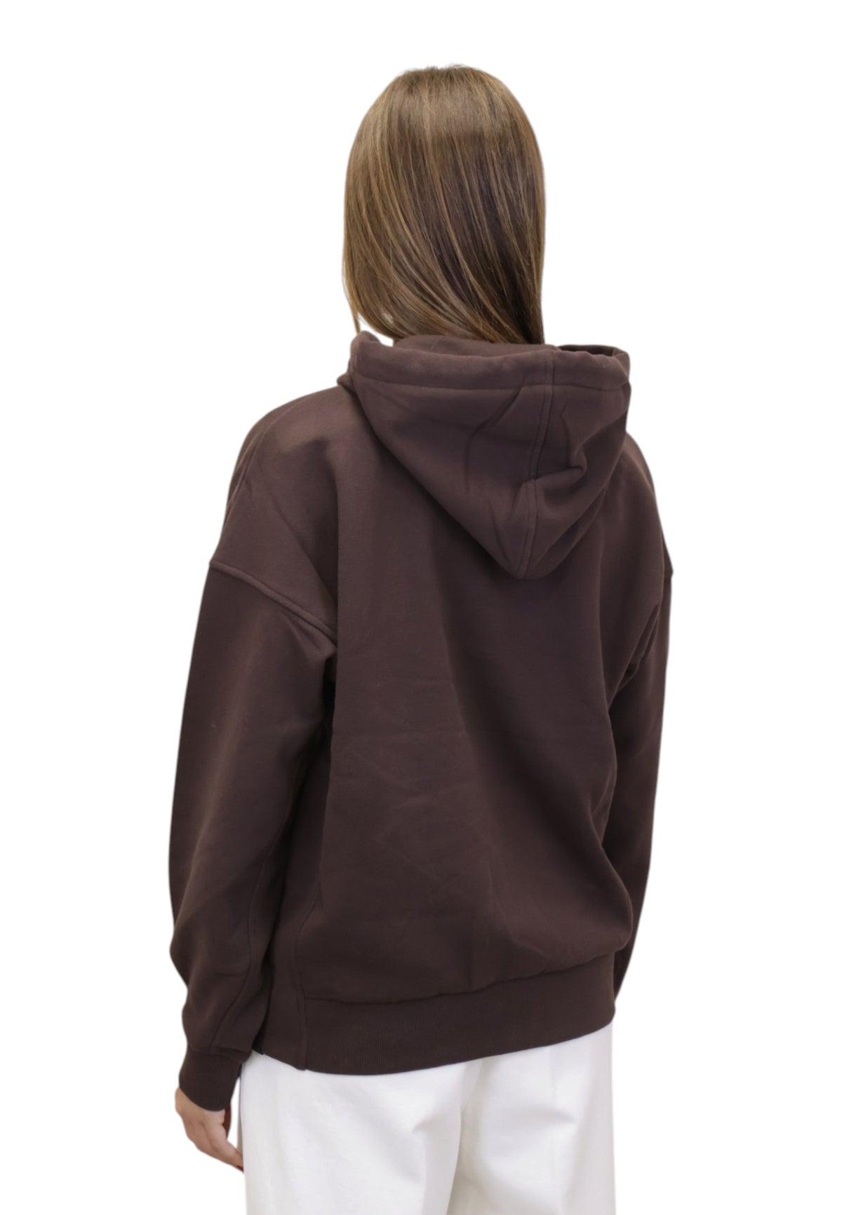 FELPE CON CAPPUCCIO Marrone Barbour