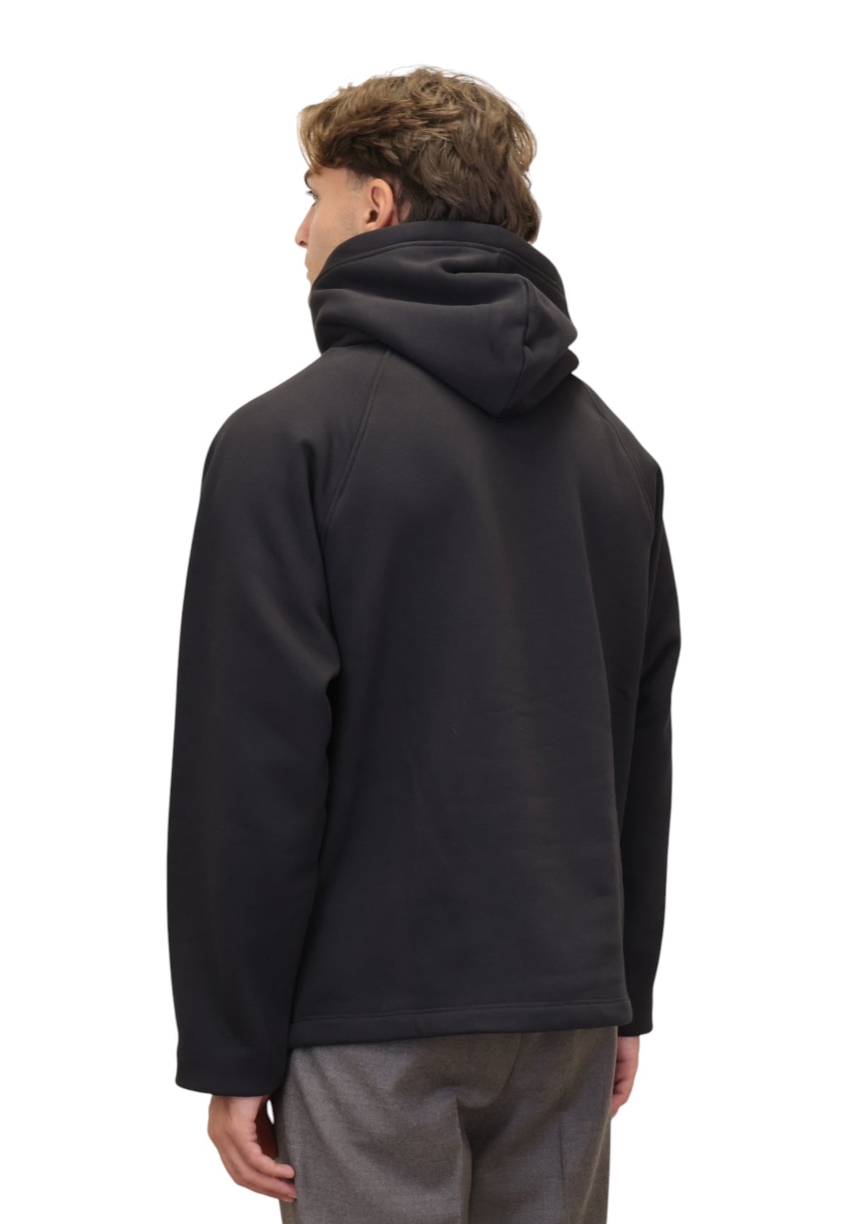 FELPE CON CAPPUCCIO Nero Woc