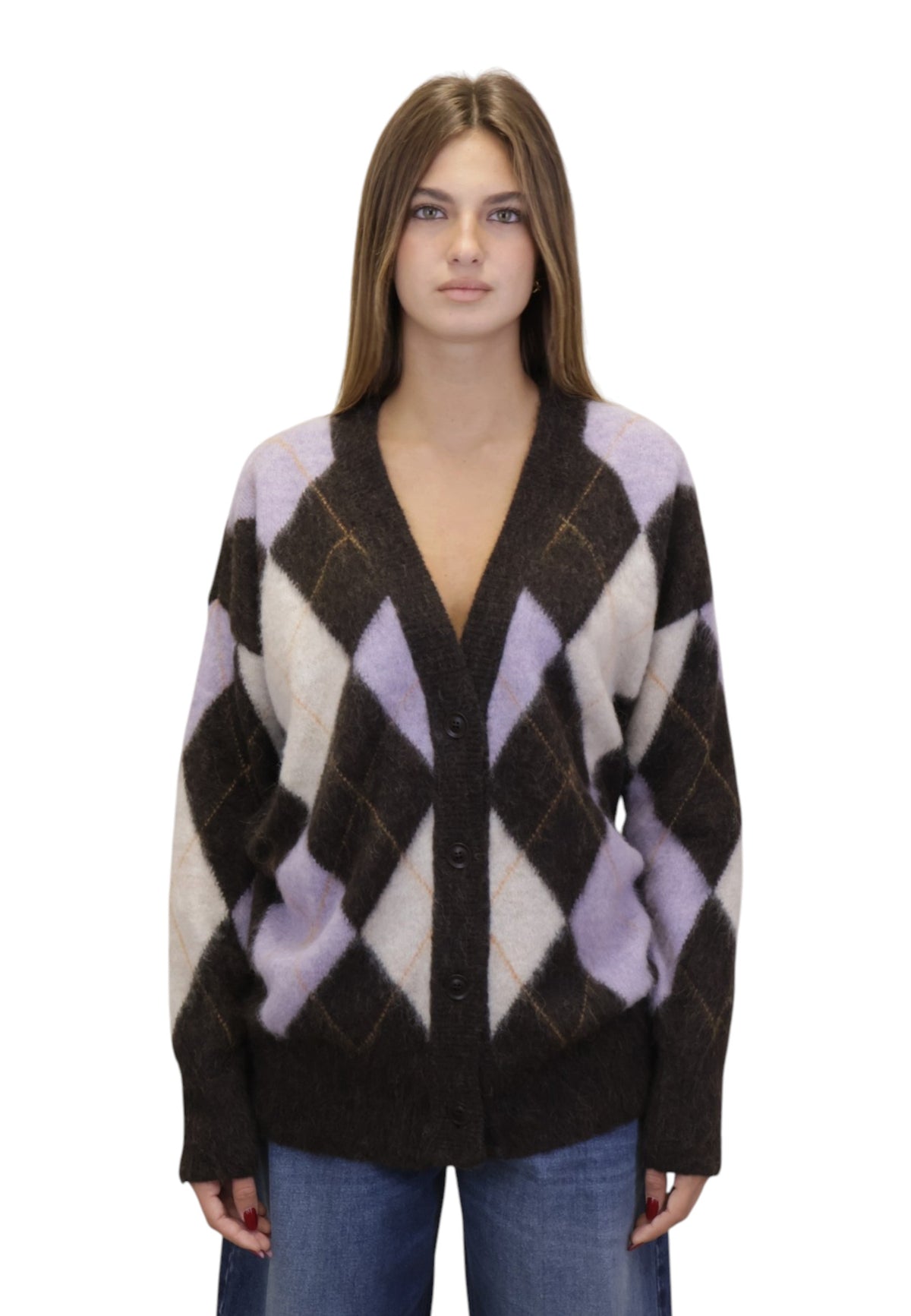 CARDIGAN Marrone Daniele Fiesoli Collezione N_ø1