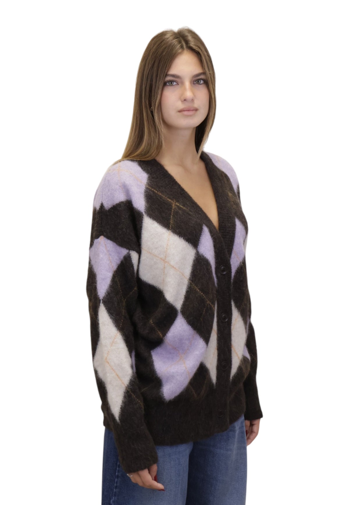 CARDIGAN Marrone Daniele Fiesoli Collezione N_ø1