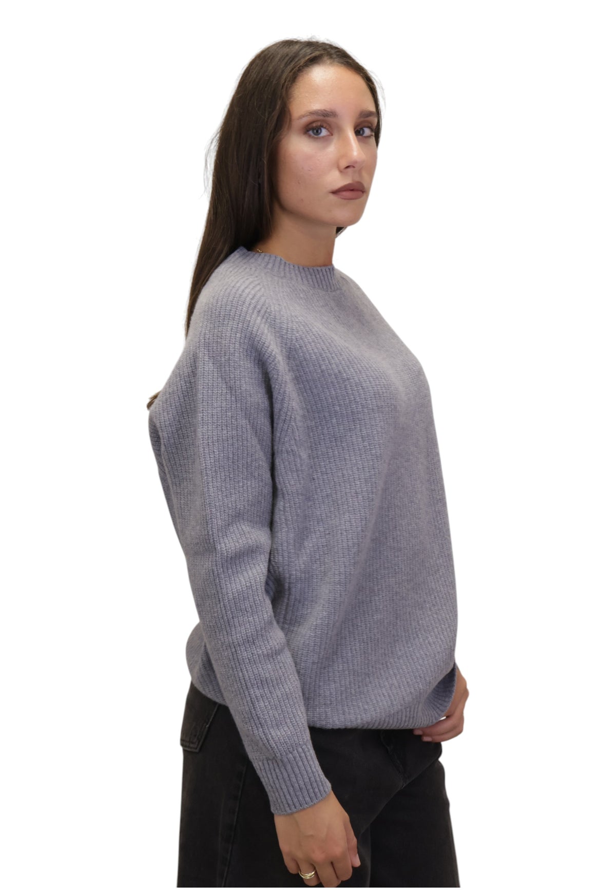 MAGLIE A GIROCOLLO Grigio Daniele Fiesoli Collezione N_ø1