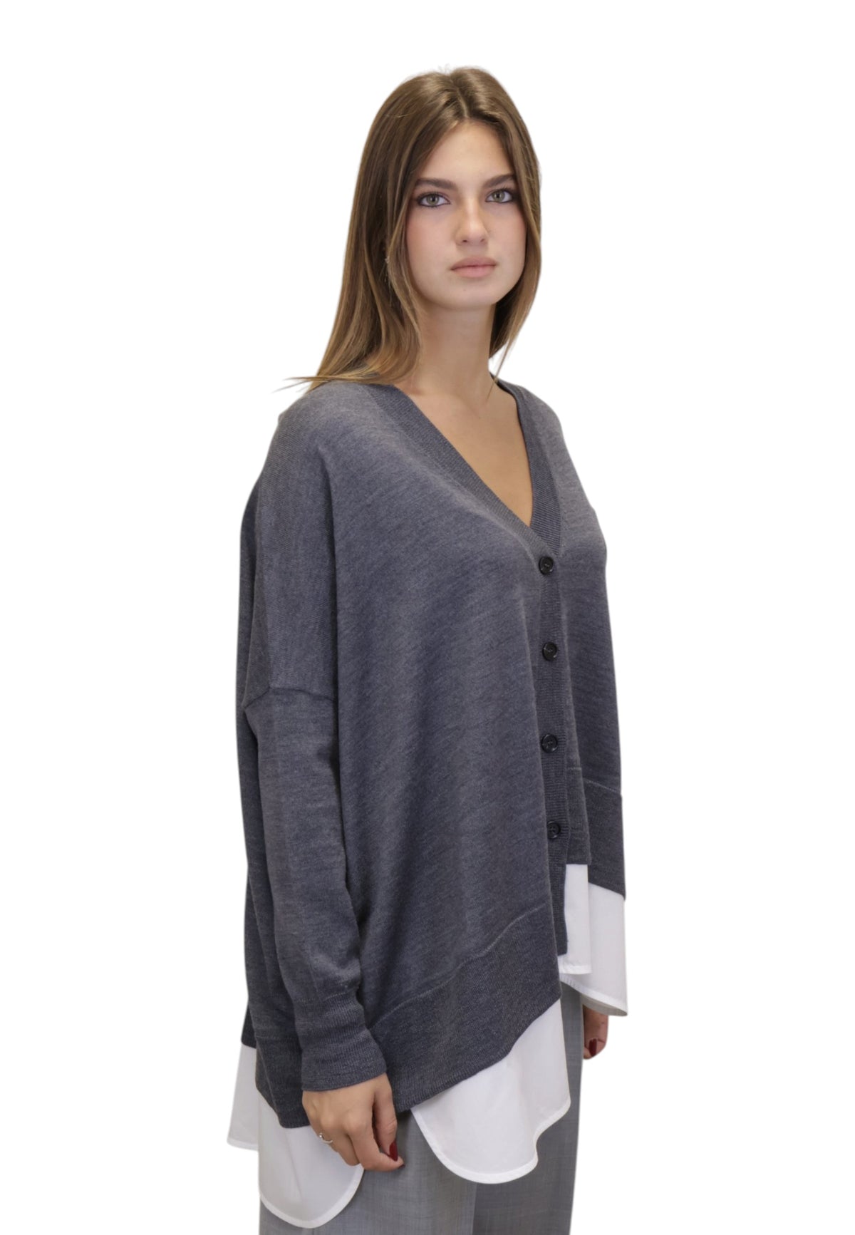 CARDIGAN Grigio Meimei J