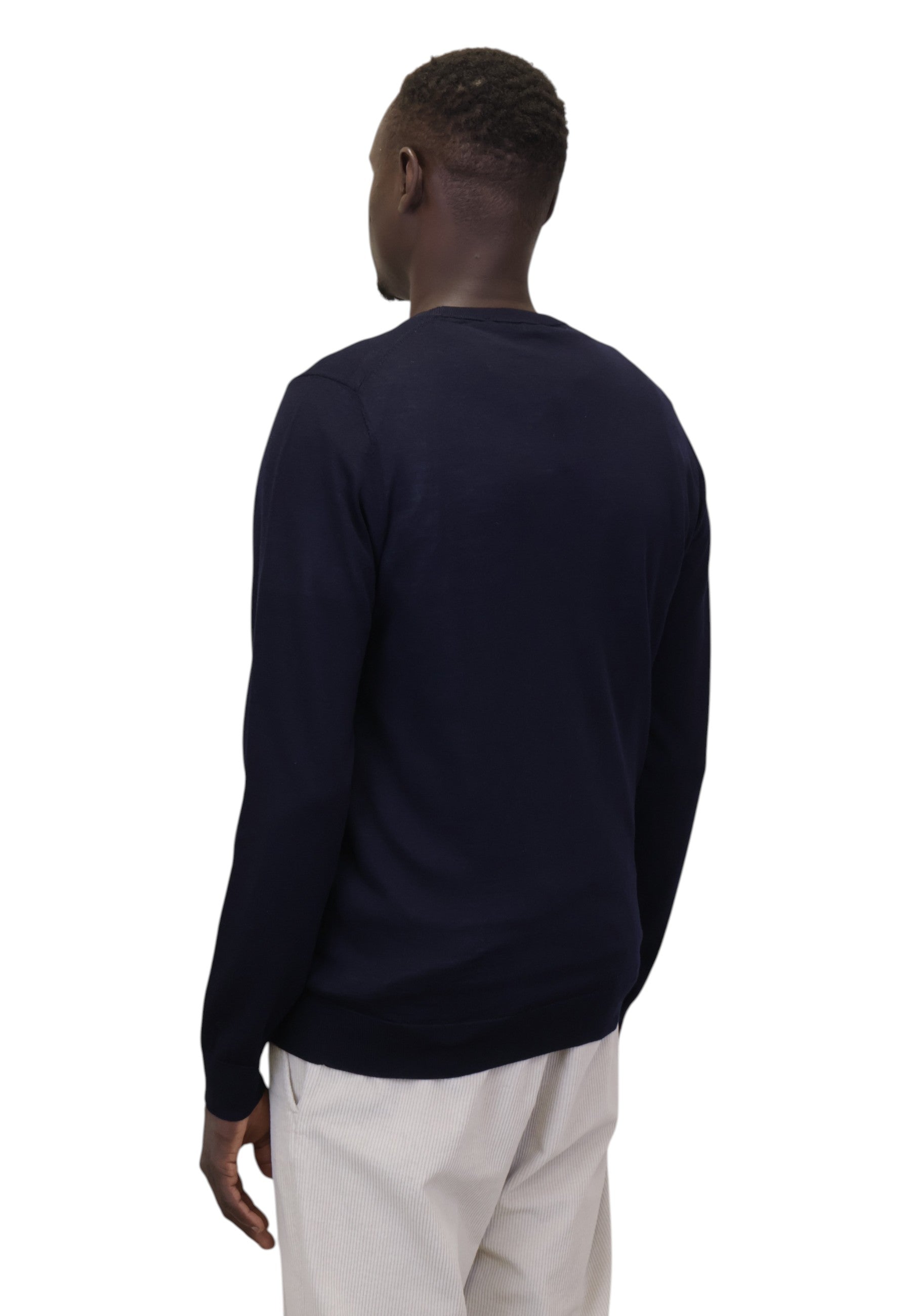 MAGLIE A GIROCOLLO Blu Della Spiga