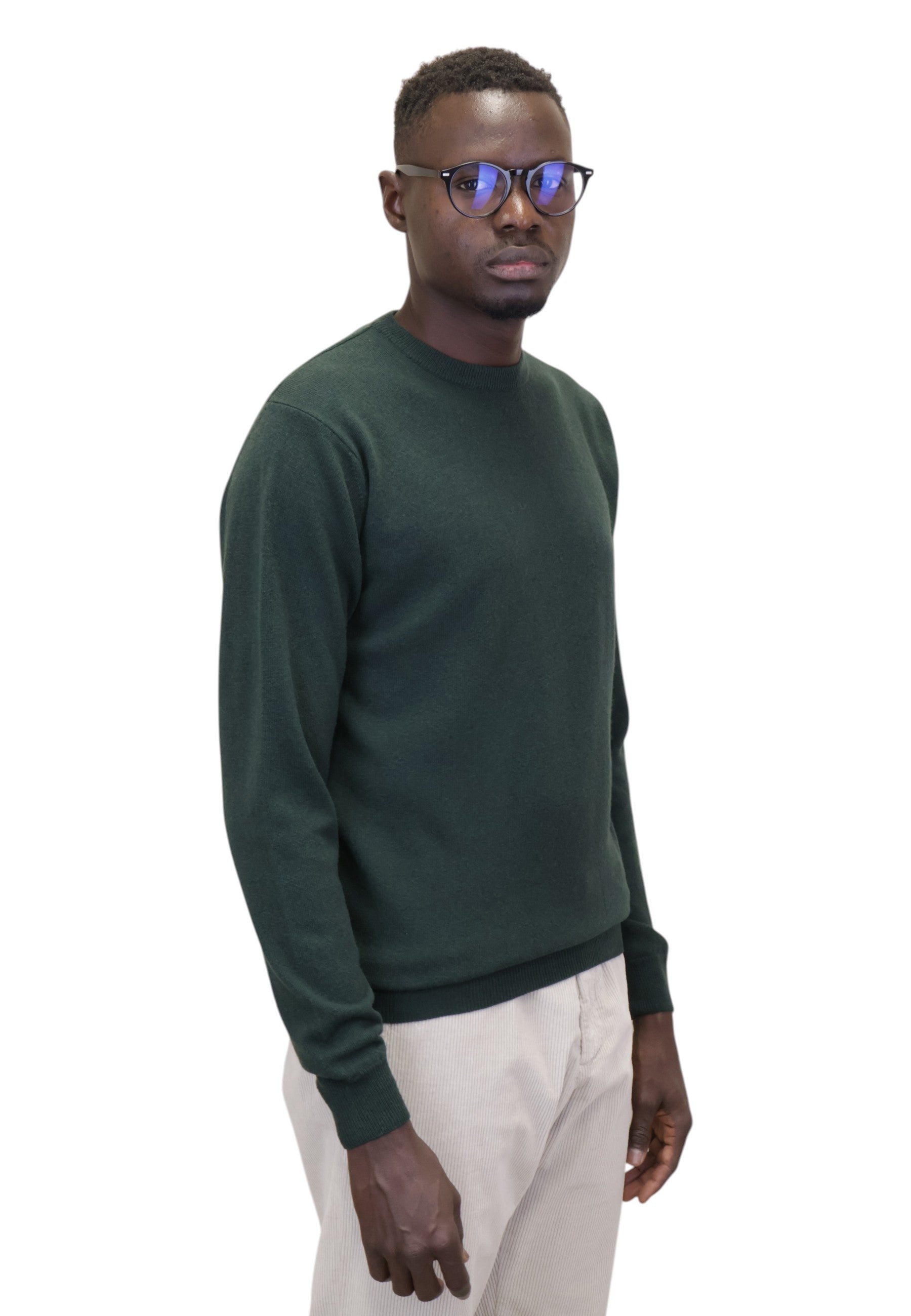 MAGLIE A GIROCOLLO Verde Della Spiga