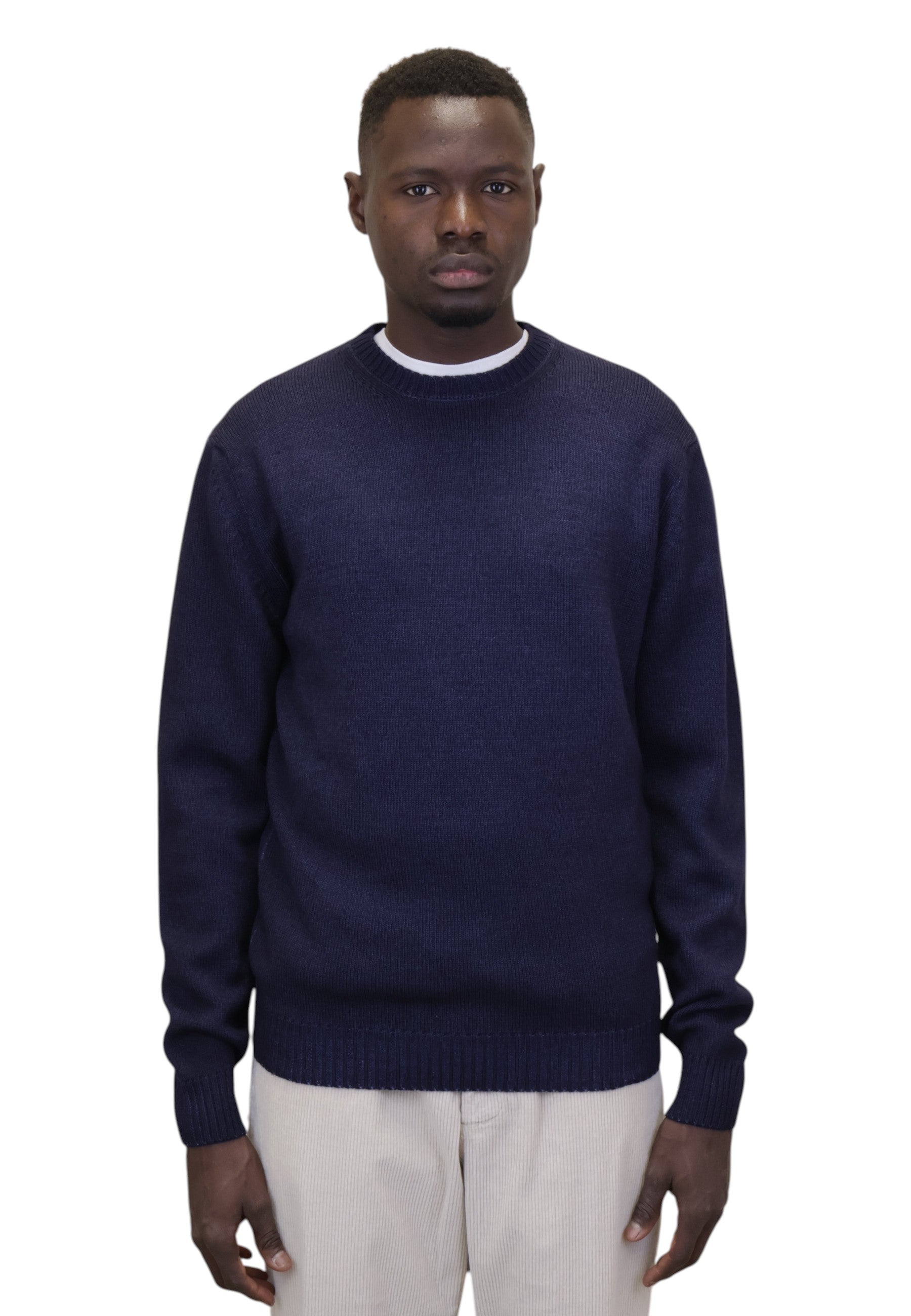 MAGLIE A GIROCOLLO Blu Della Spiga