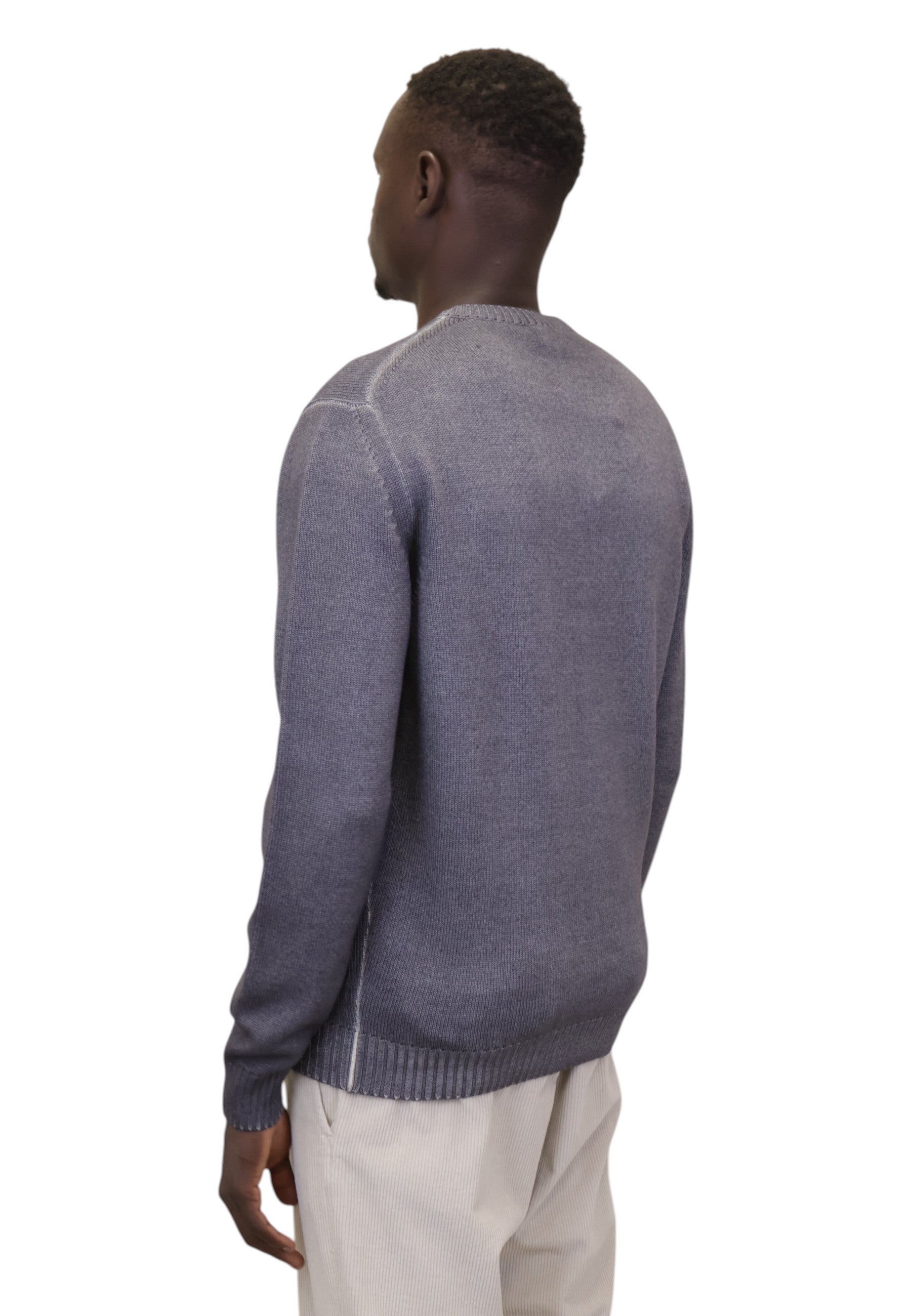 MAGLIE A GIROCOLLO Grigio Della Spiga