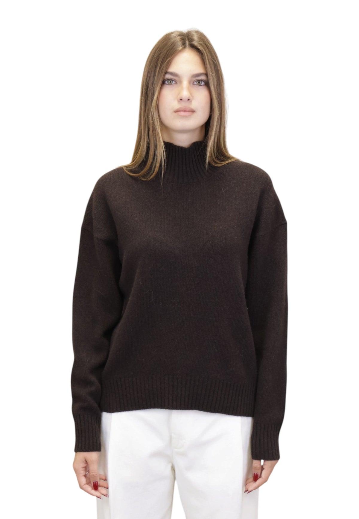 MAGLIE A LUPETTO Marrone Hekla & Co