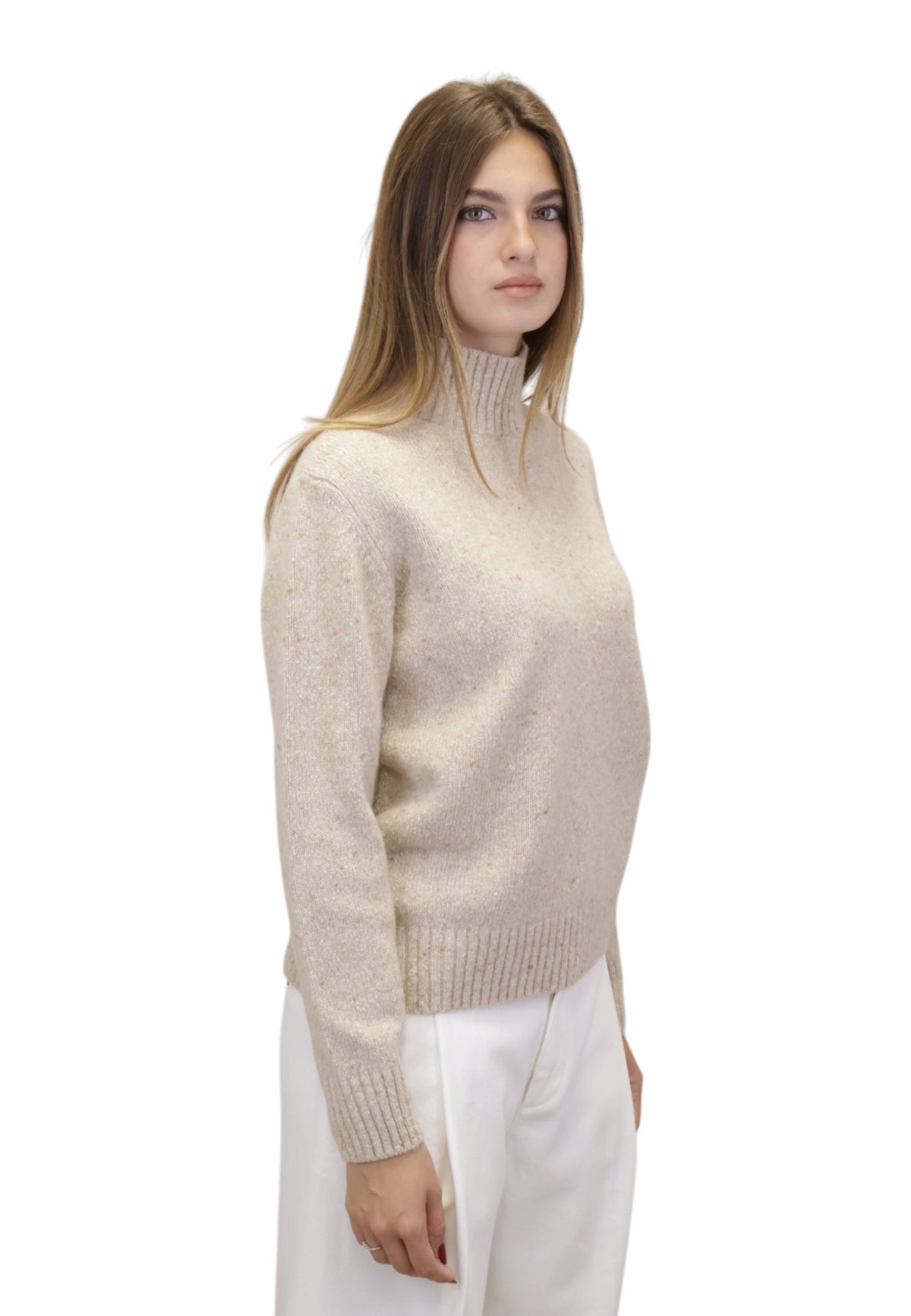 MAGLIE A LUPETTO Beige Hekla & Co