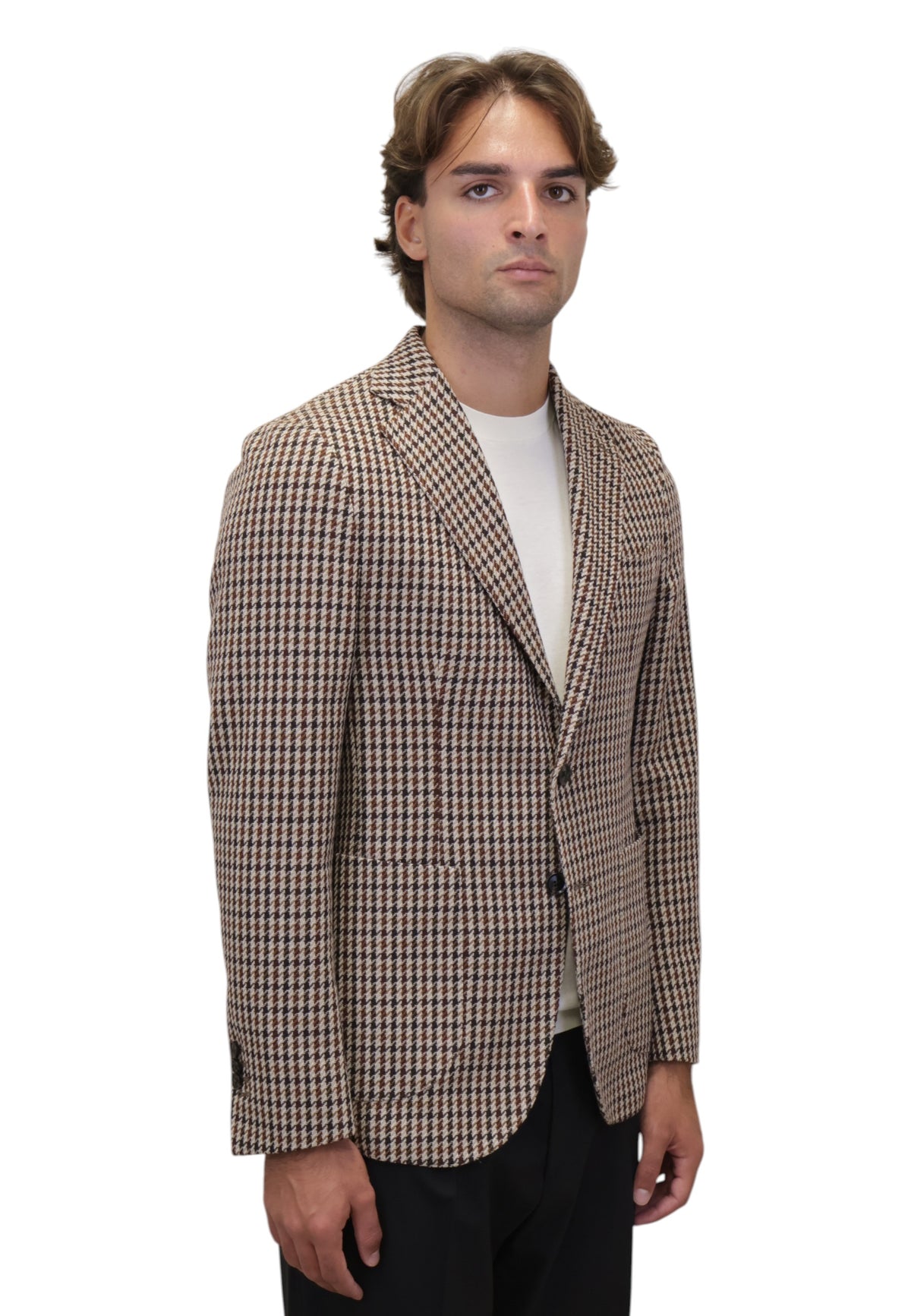 BLAZER MONOPETTO Beige Bollani Napoli