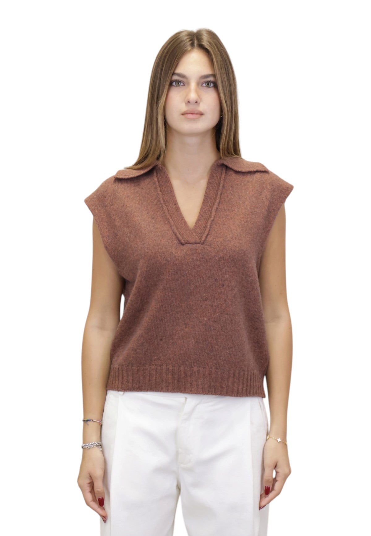 GILET Arancione Hekla & Co
