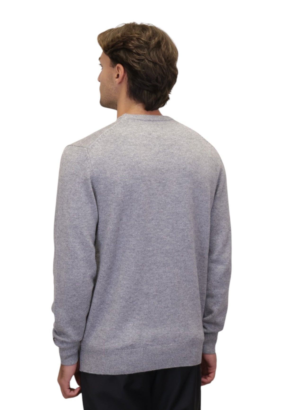 MAGLIE A GIROCOLLO Grigio Mc2 Saint Barth