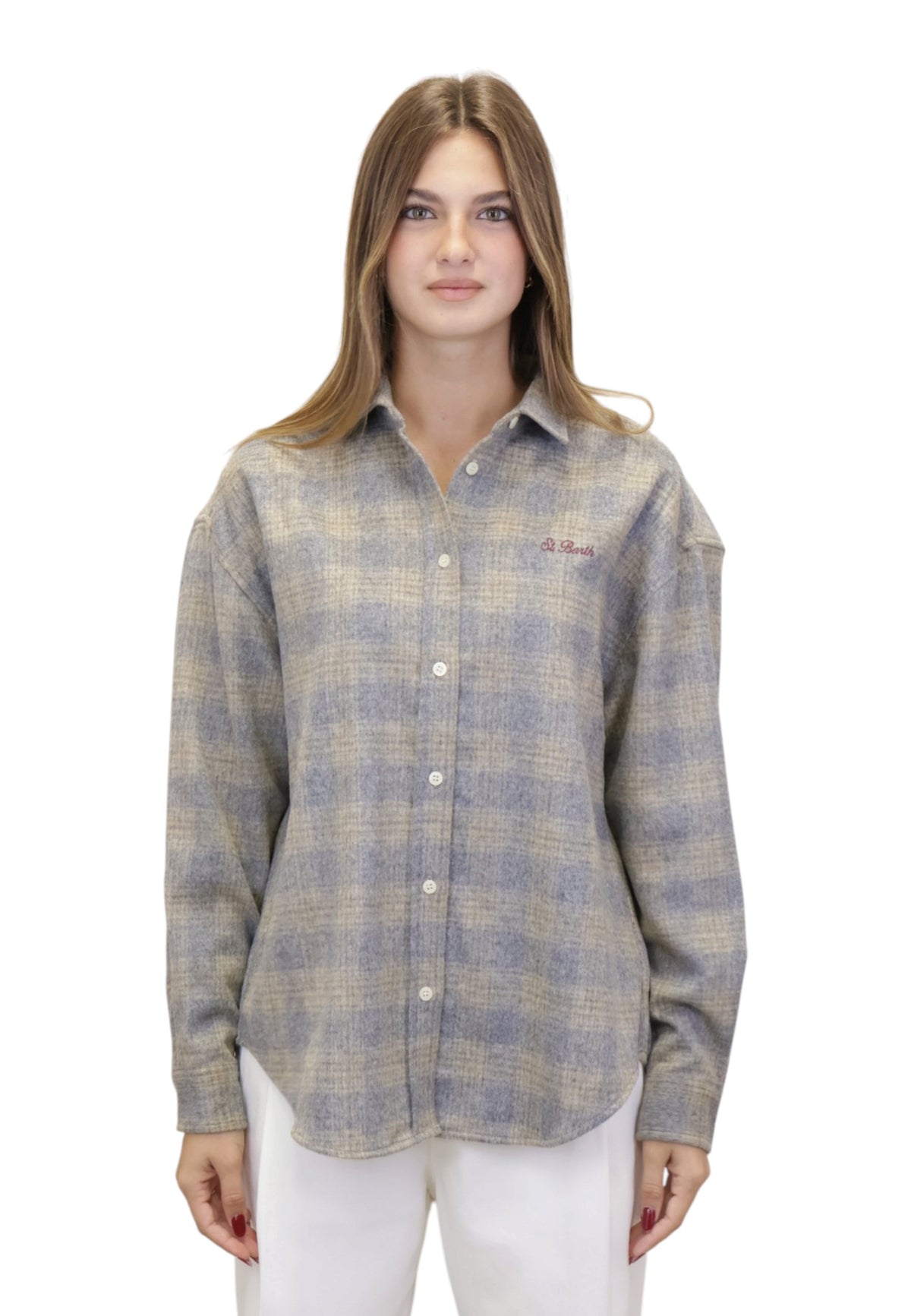 CAMICIE MANICA LUNGA Grigio Mc2 Saint Barth