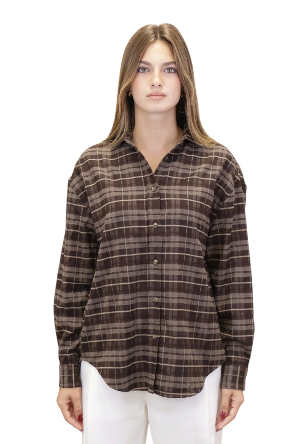 CAMICIE MANICA LUNGA Marrone Mc2 Saint Barth