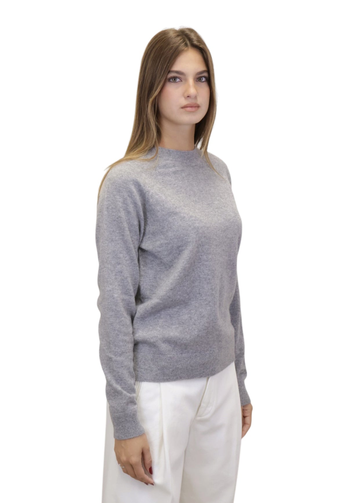 MAGLIE A GIROCOLLO Grigio Mc2 Saint Barth