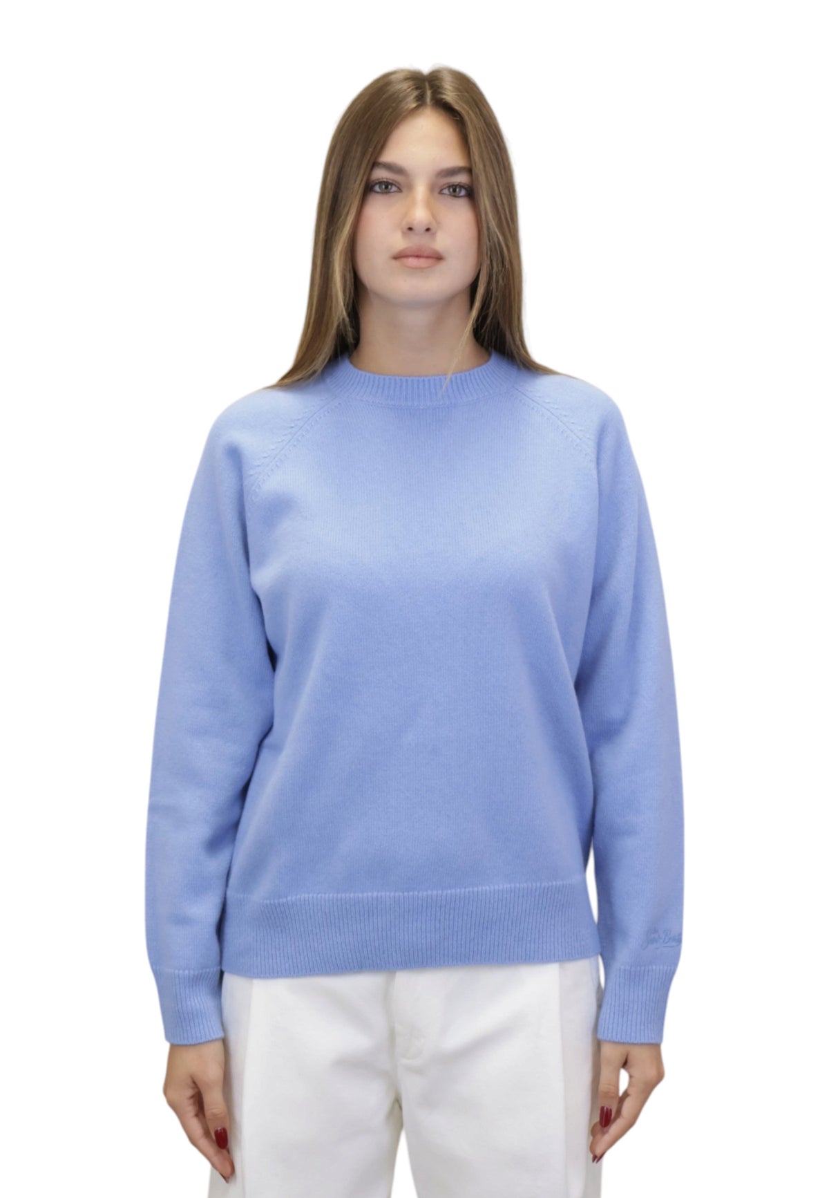 MAGLIE A GIROCOLLO Celeste Mc2 Saint Barth