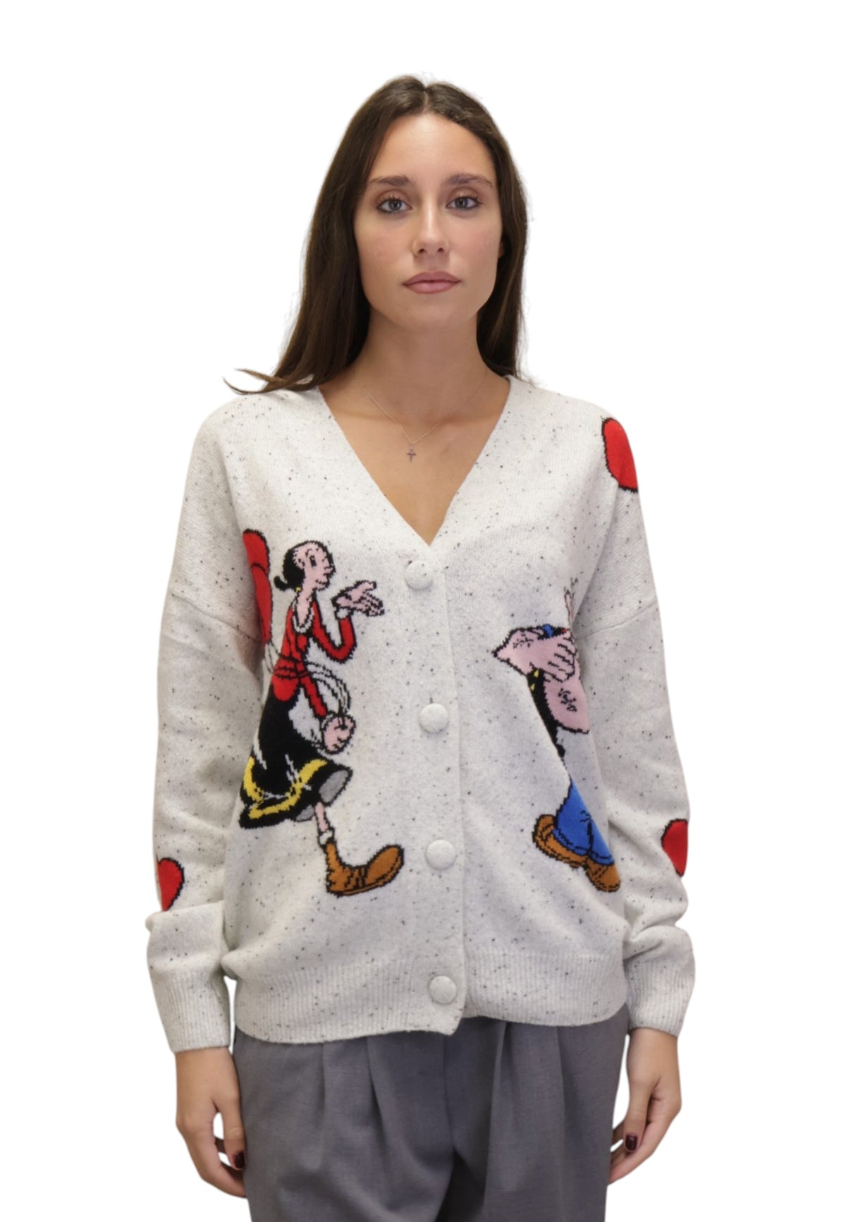 CARDIGAN Bianco Mc2 Saint Barth