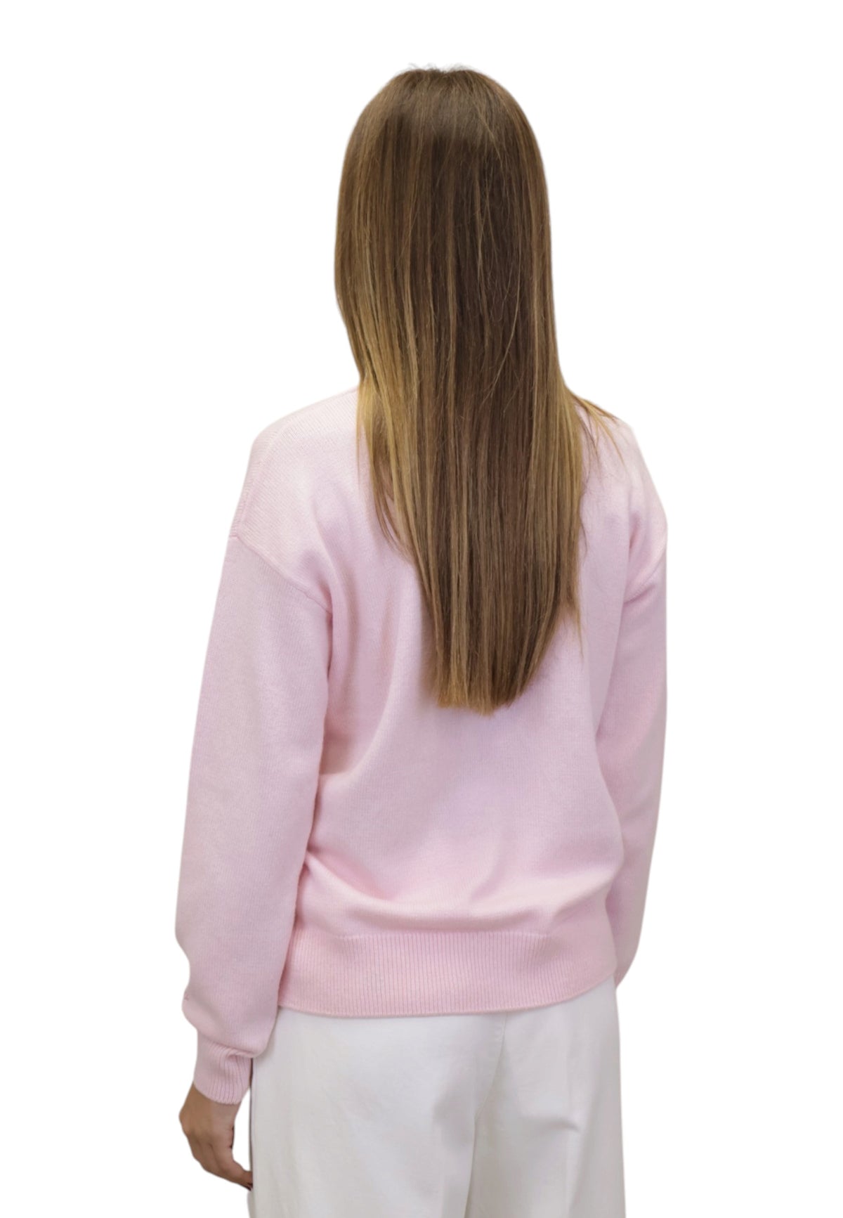 MAGLIE A GIROCOLLO Rosa Mc2 Saint Barth