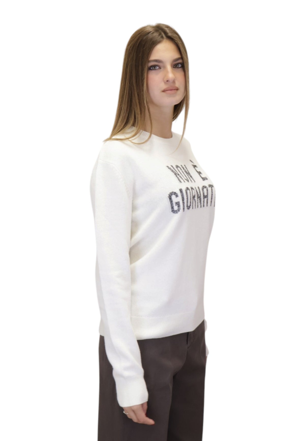 MAGLIE A GIROCOLLO Bianco Mc2 Saint Barth