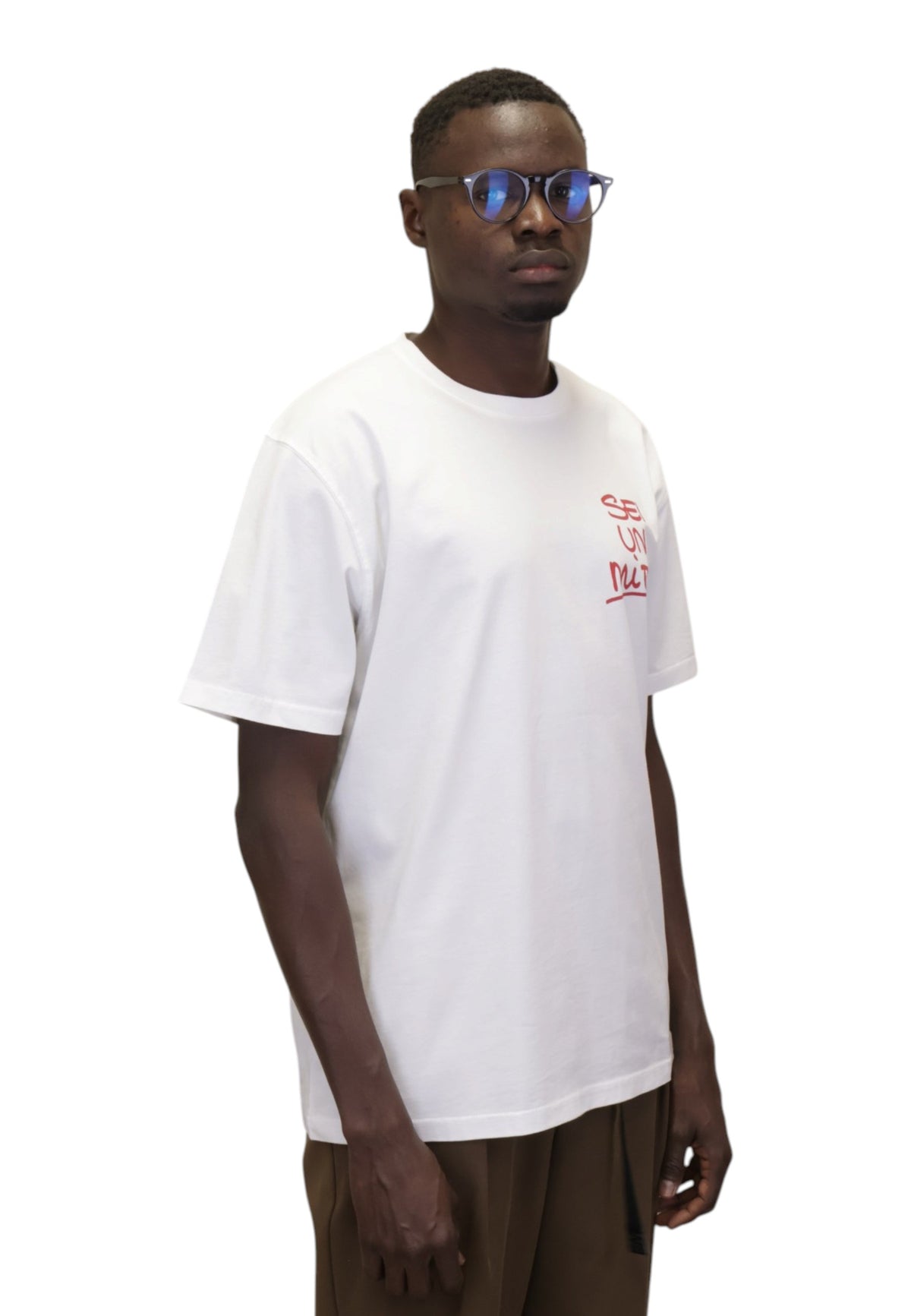 T-SHIRT Bianco Mc2 Saint Barth