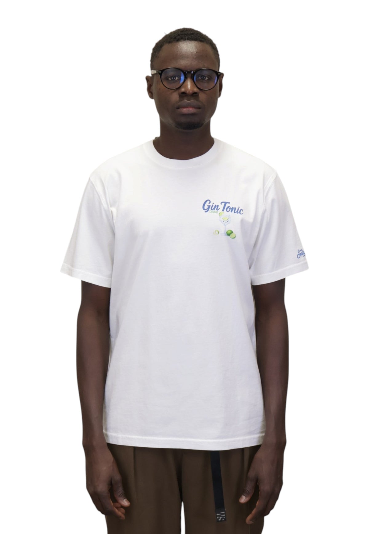 T-SHIRT Bianco Mc2 Saint Barth