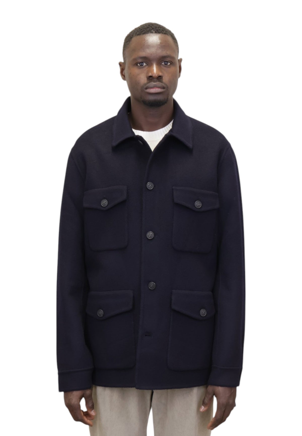 OVERSHIRT Blu Mc2 Saint Barth