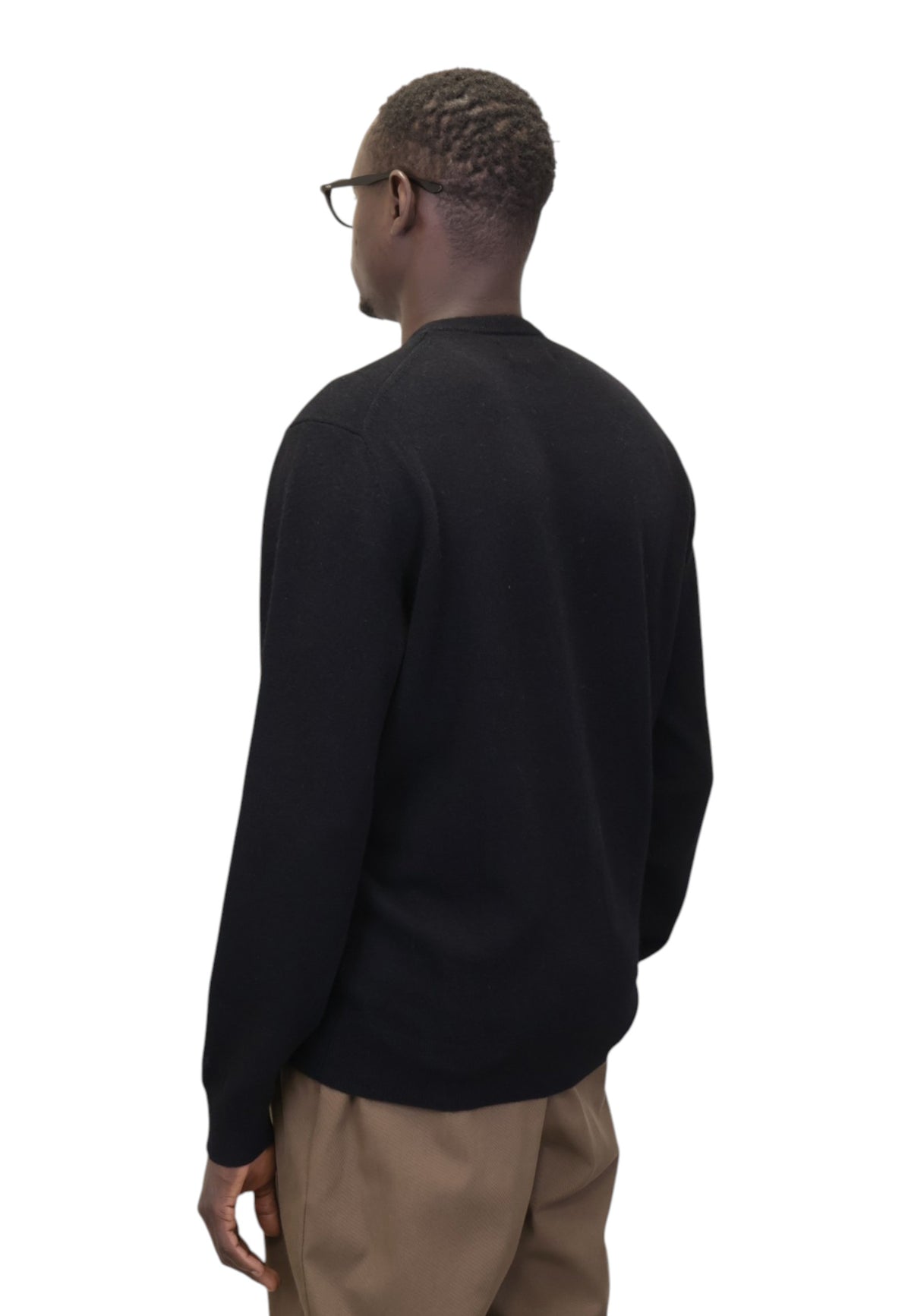 MAGLIE A GIROCOLLO Nero Mc2 Saint Barth