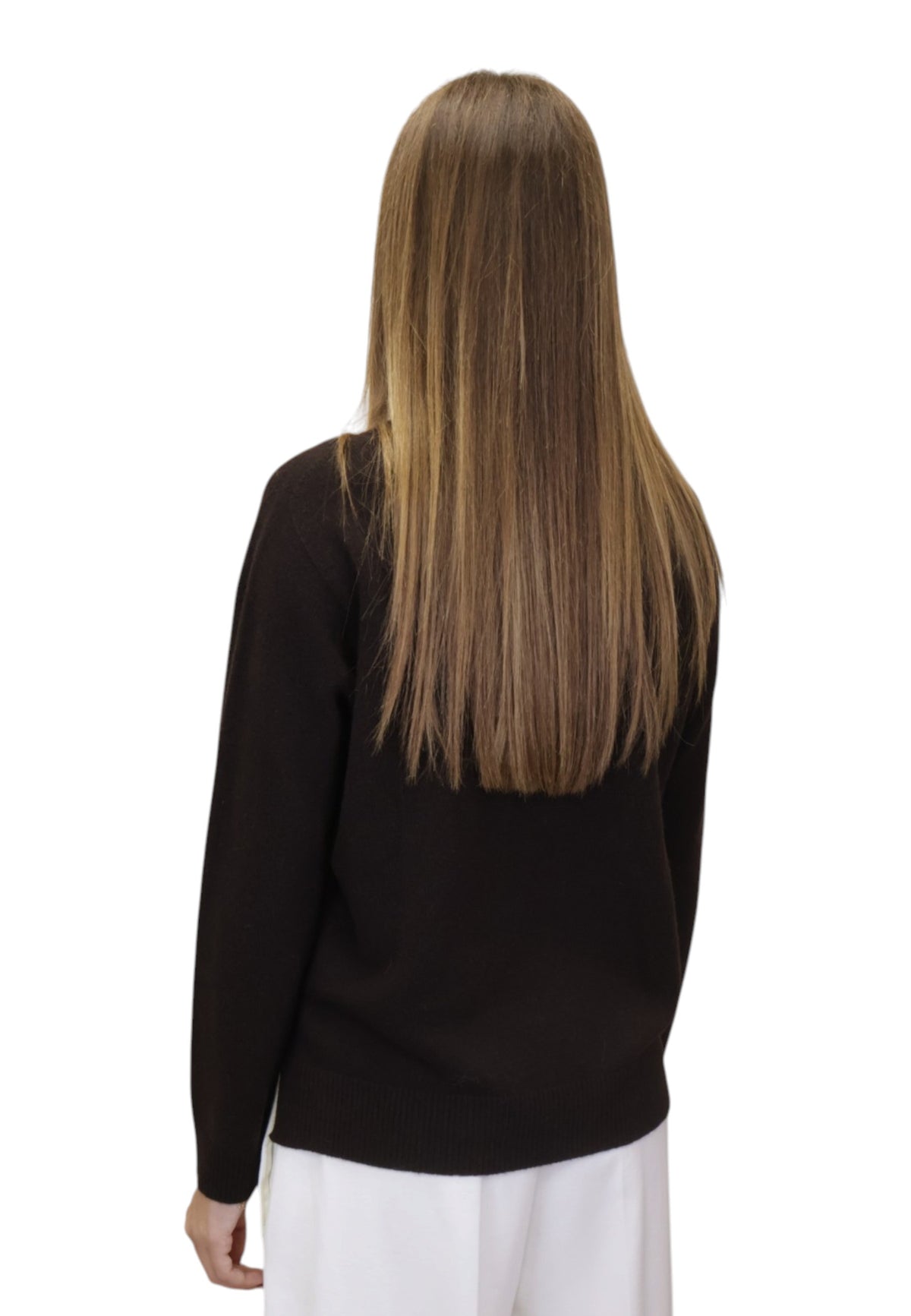 MAGLIE A GIROCOLLO Marrone Hekla & Co