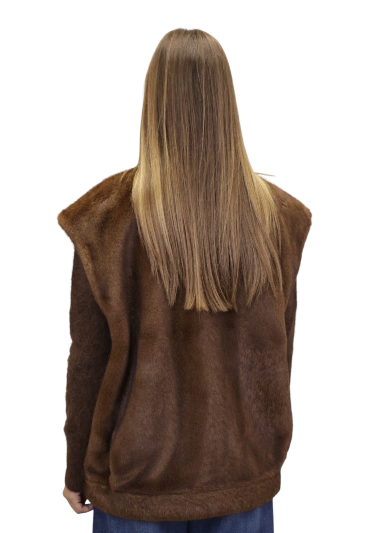 GILET Marrone Leon & Loulou