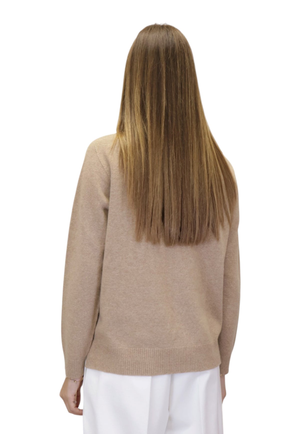 MAGLIE A GIROCOLLO Beige Hekla & Co