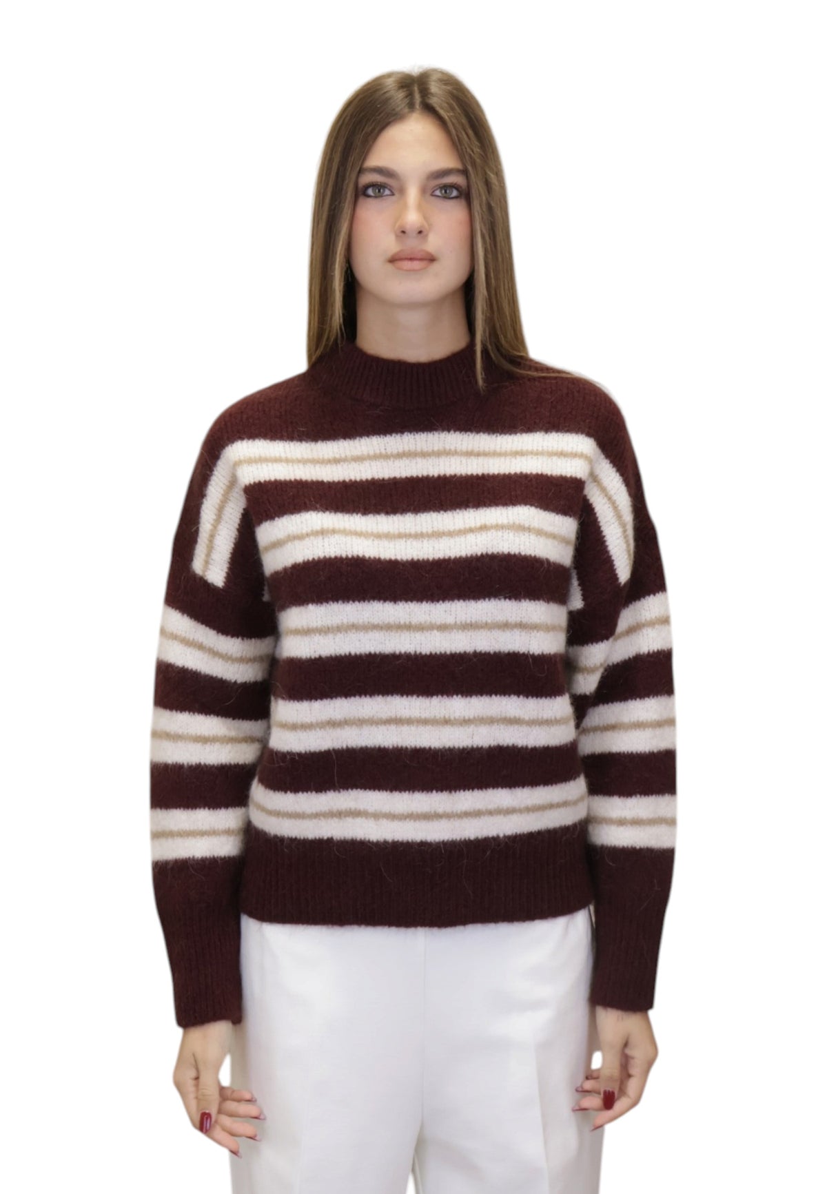 MAGLIE A GIROCOLLO Bordeaux Hekla & Co