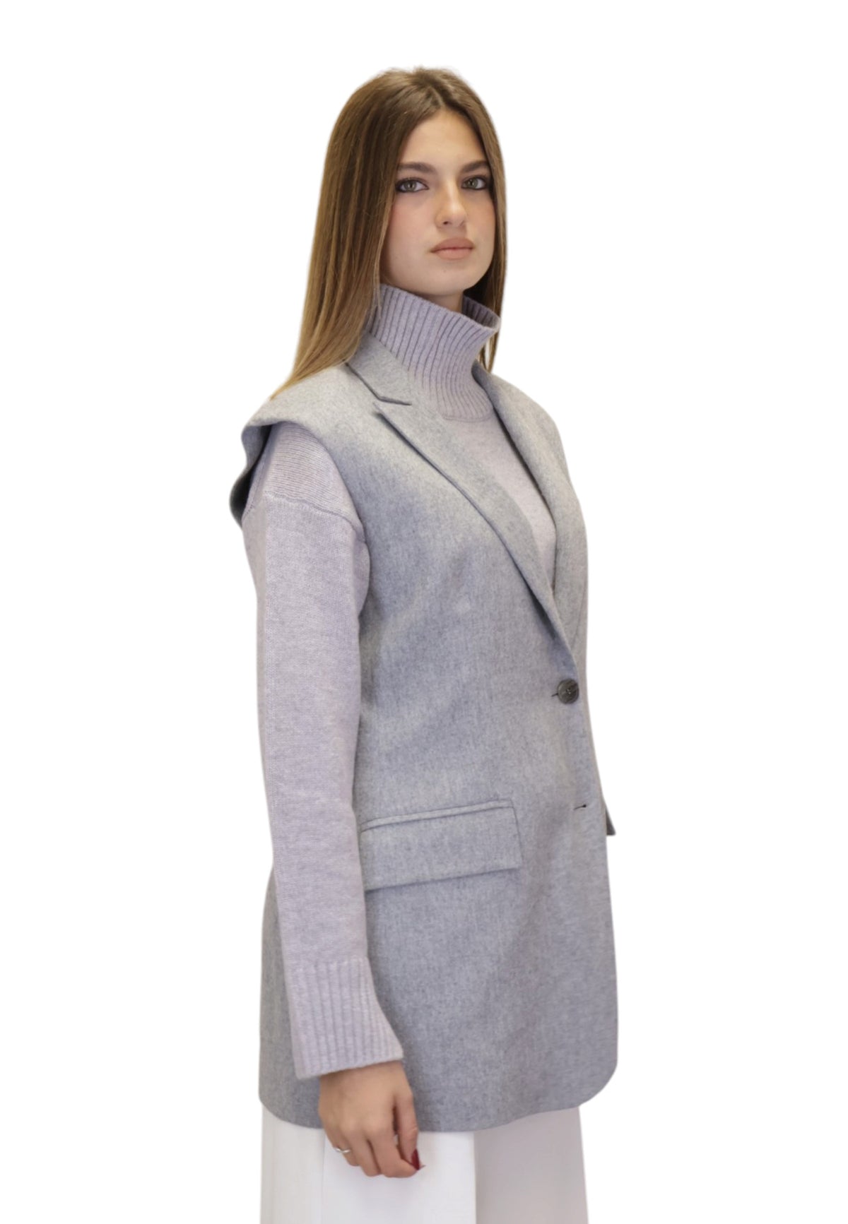 GILET Grigio Barba Napoli