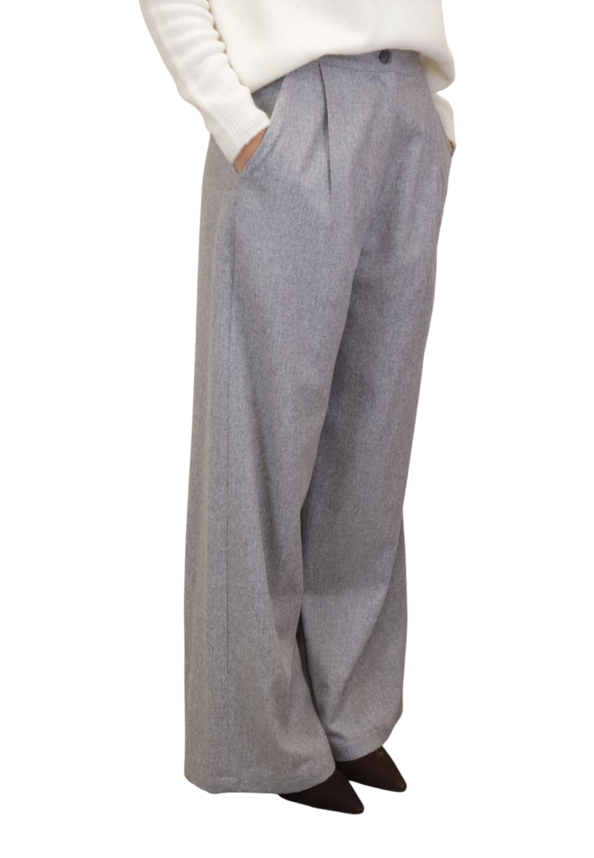 PANTALONI Grigio Barba Napoli