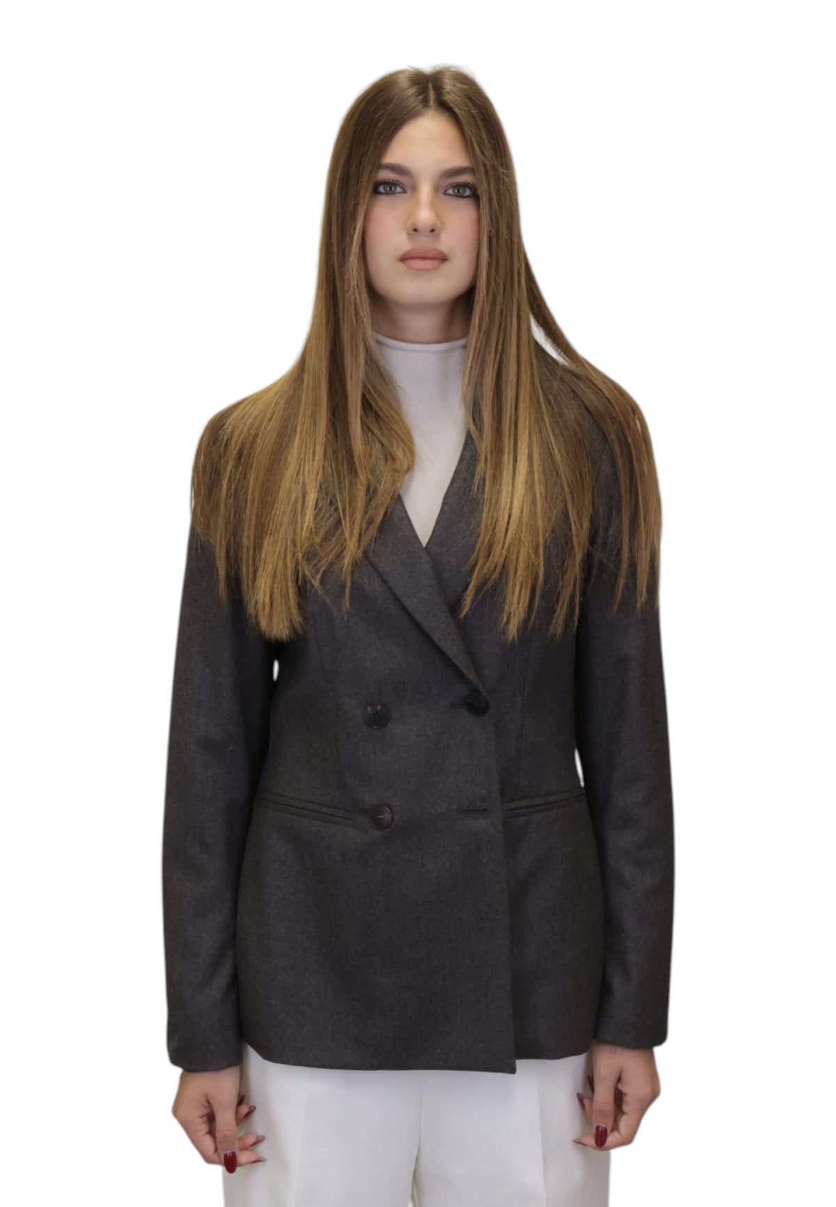 BLAZER MONOPETTO Fango Barba Napoli